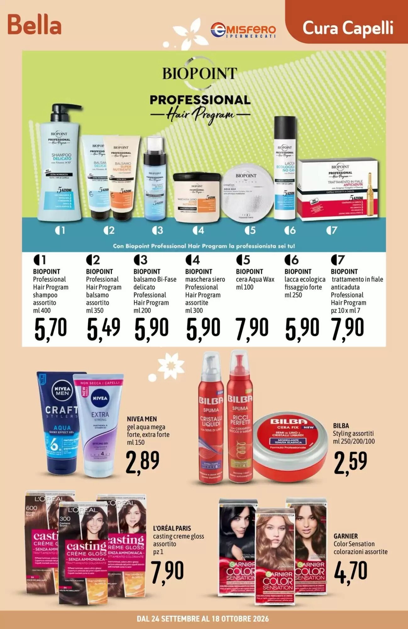 Volantino promozionale Emisfero  valide dal 24/09/2026 - Pagina 15.