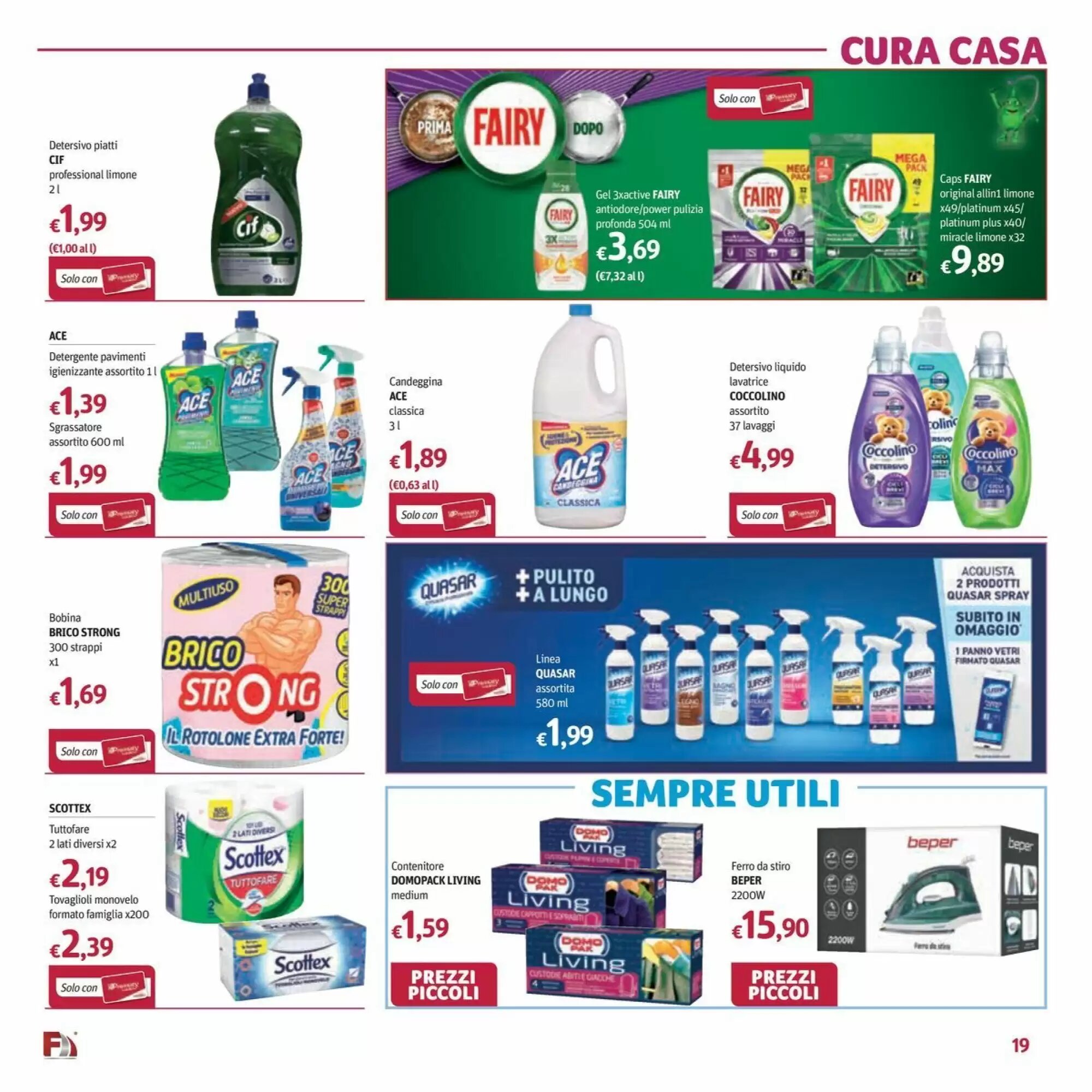 Volantino promozionale Futura Supermercati  valide dal 24/09/2026 - Pagina 19.