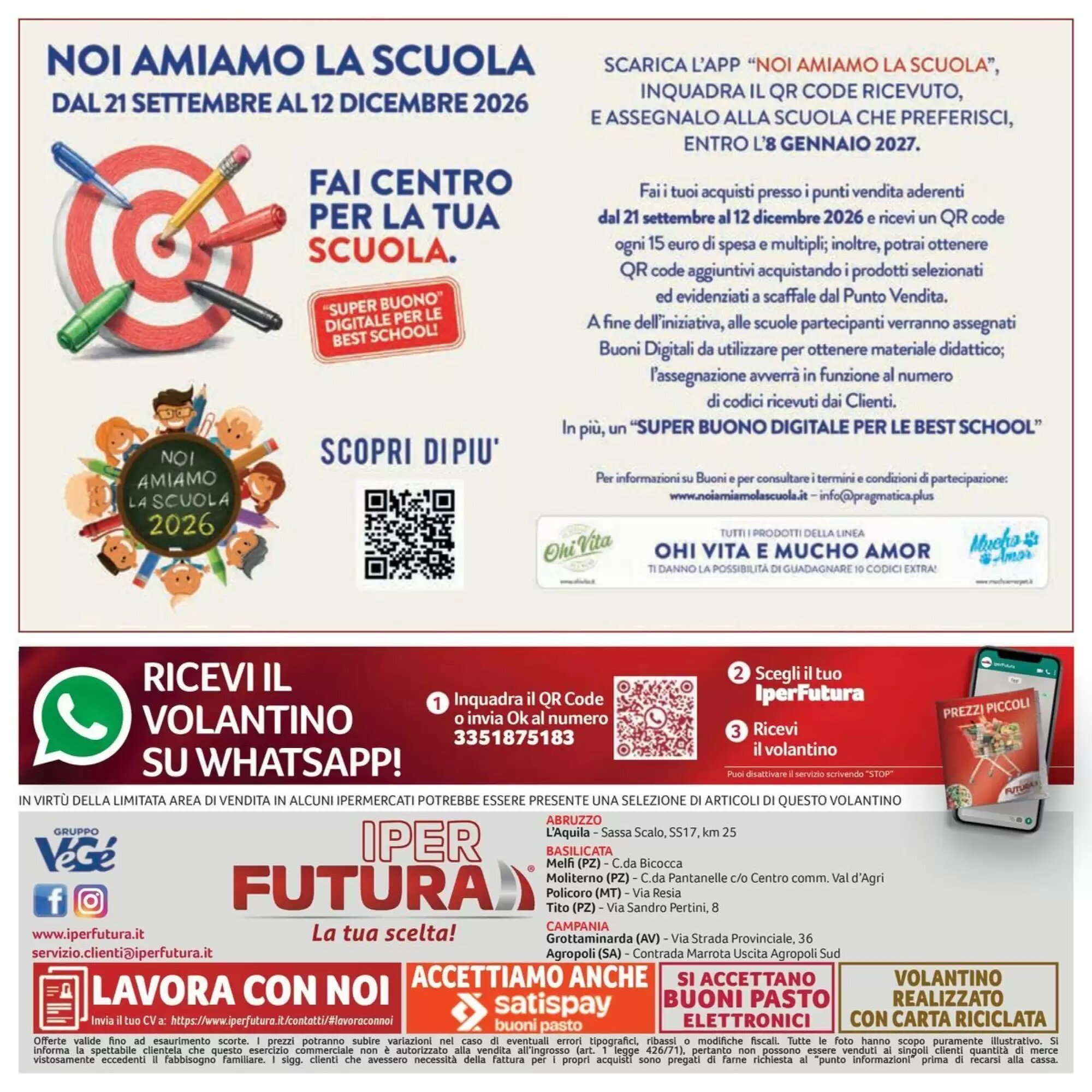 Volantino promozionale Futura Supermercati  valide dal 24/09/2026 - Pagina 20.