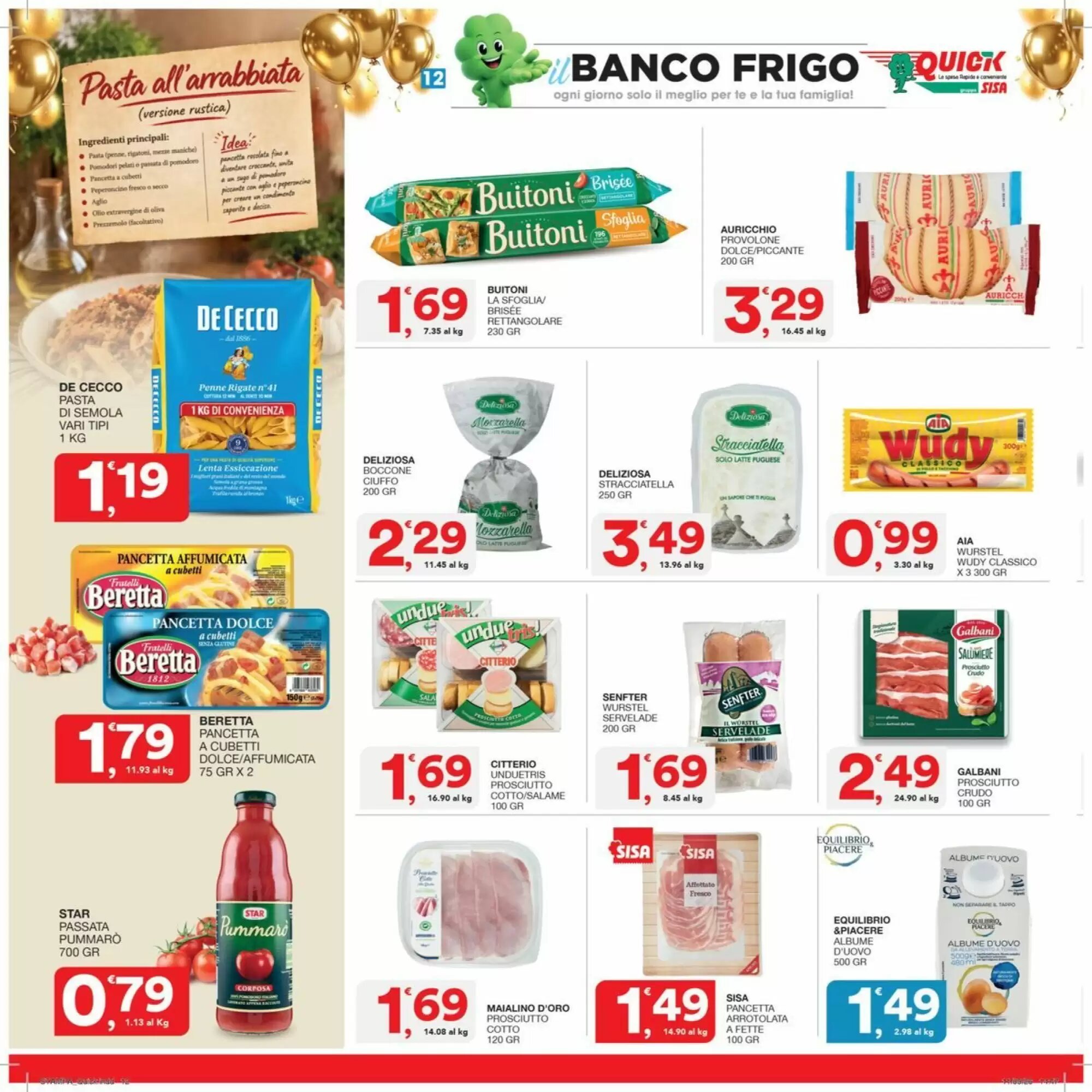 Volantino promozionale Quick Sisa  valide dal 24/09/2026 - Pagina 12.