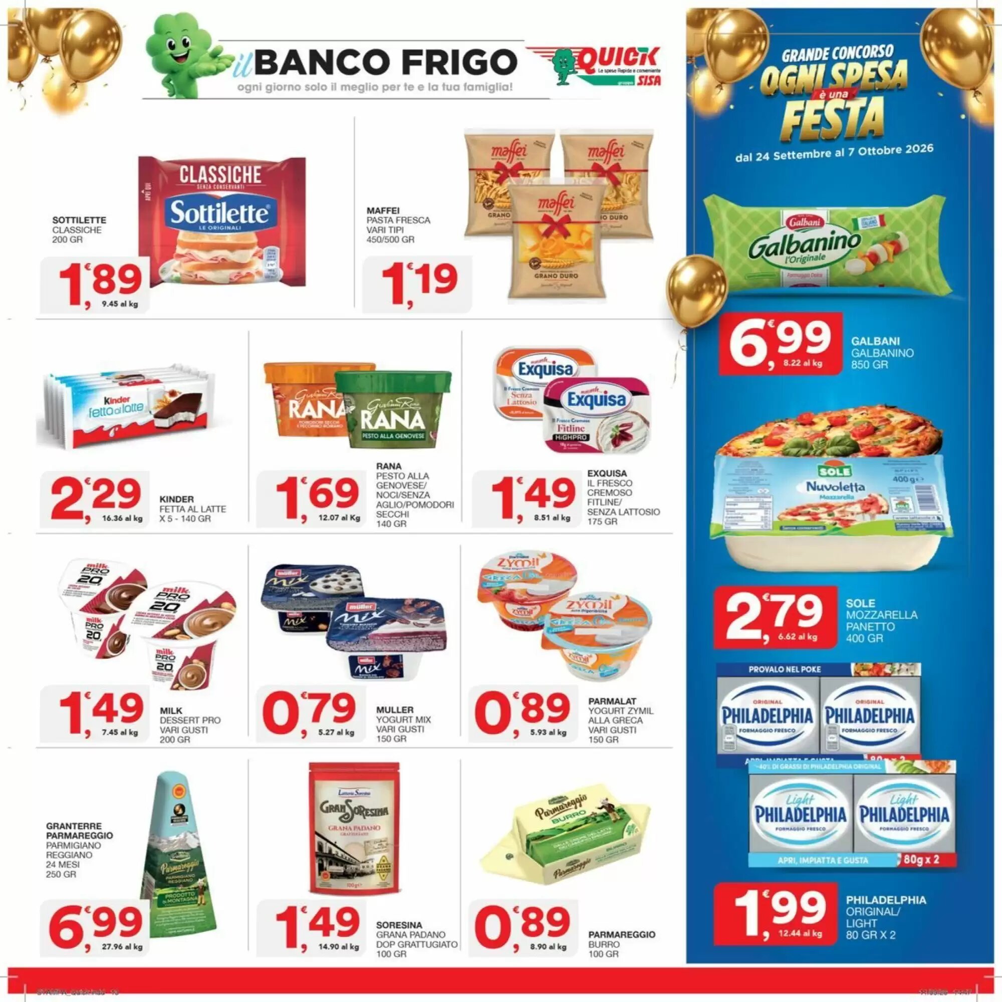 Volantino promozionale Quick Sisa  valide dal 24/09/2026 - Pagina 13.