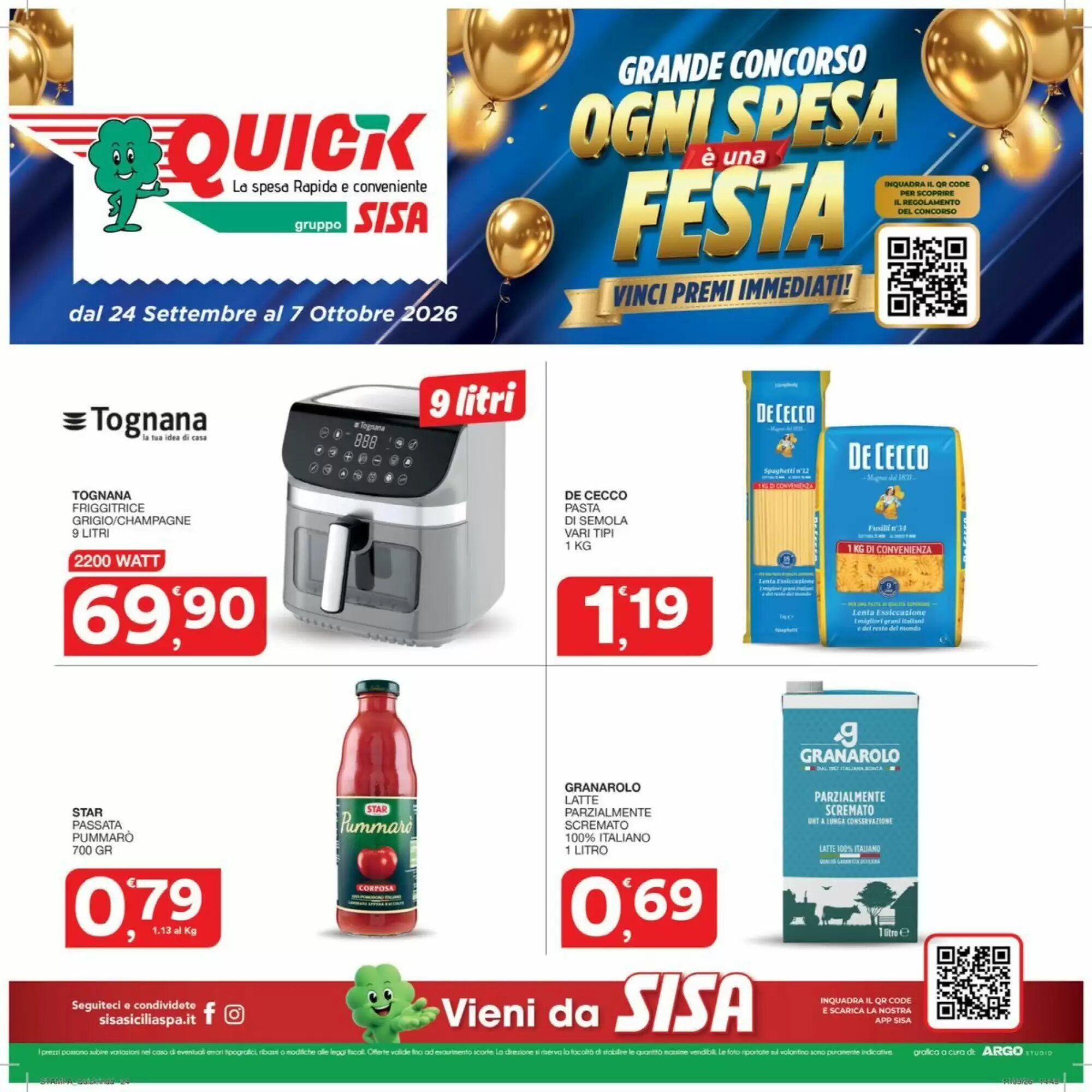Volantino promozionale Quick Sisa  valide dal 24/09/2026 - Pagina 24.