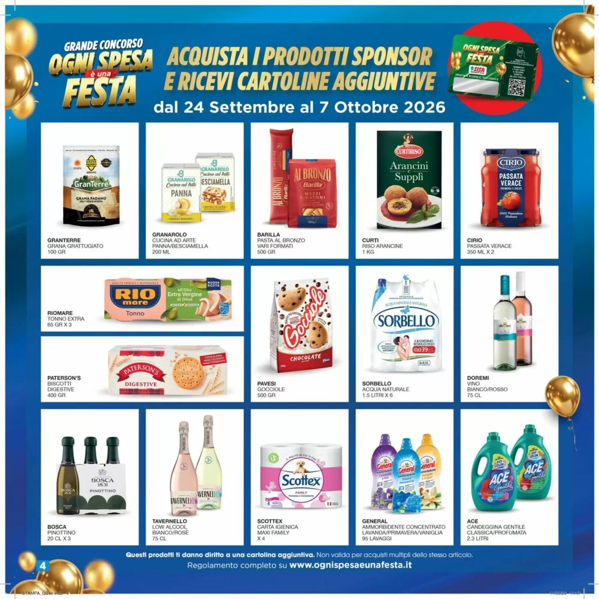 Volantino promozionale Quick Sisa  valide dal 24/09/2026 - Pagina 4.