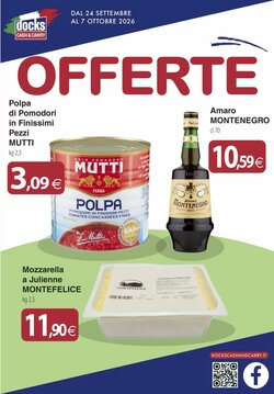 Volantino promozionale Docks Cash&Carry  valide dal 24/09/2026