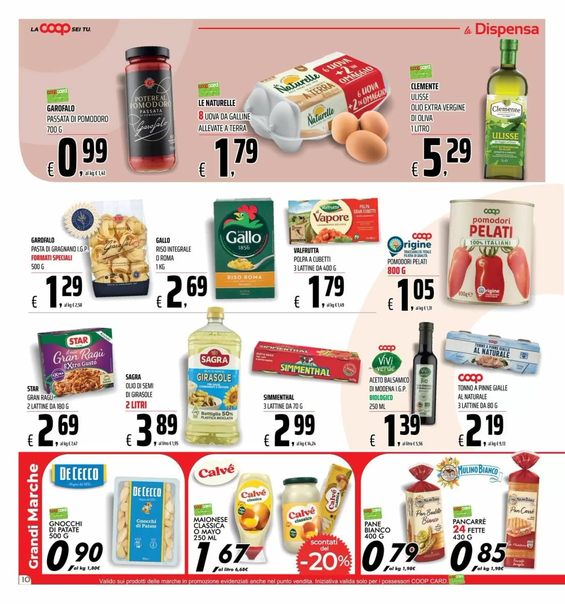 Volantino promozionale Coop Master Alleanza 3.0  valide dal 24/09/2026 - Pagina 10.