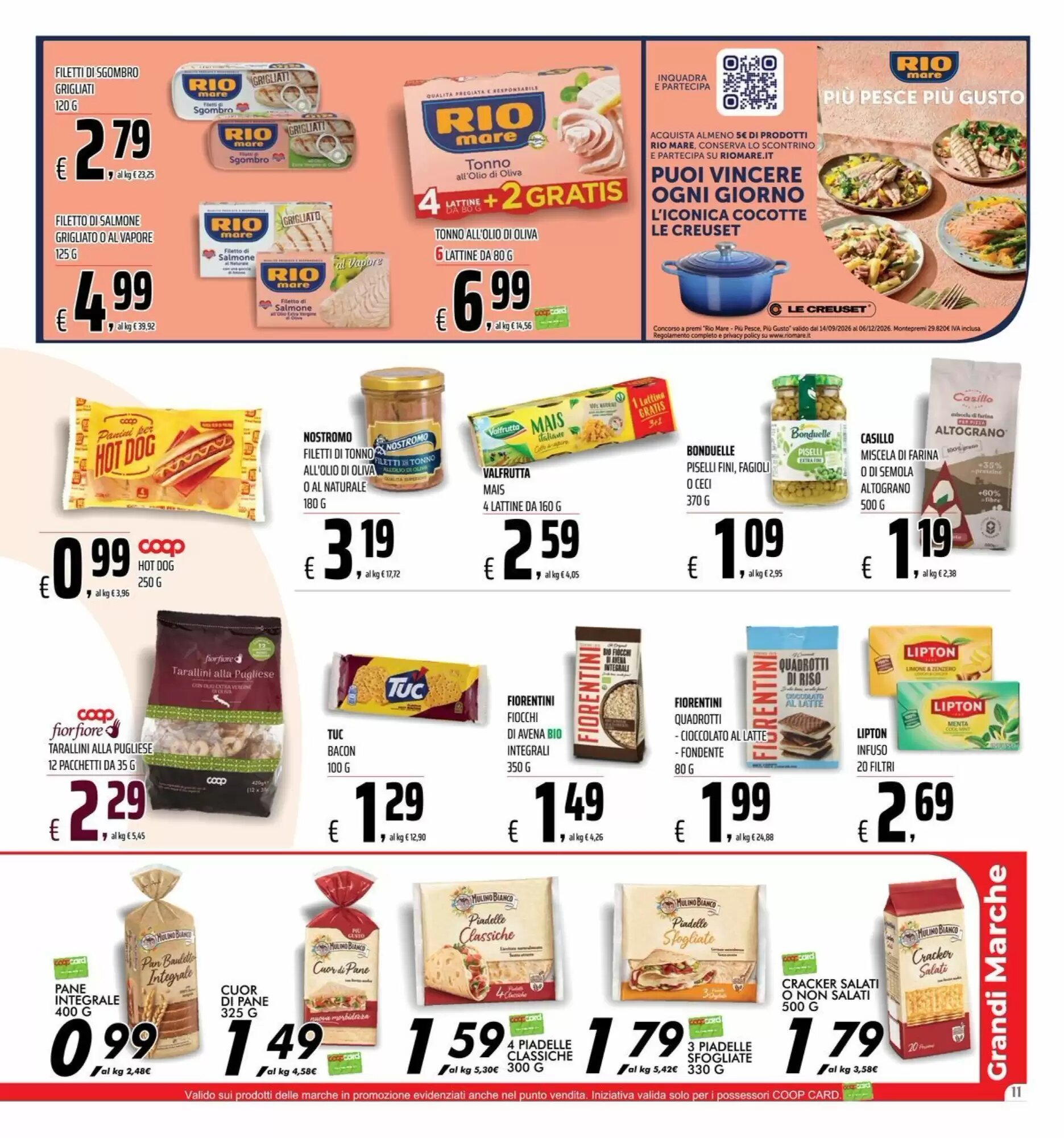 Volantino promozionale Coop Master Alleanza 3.0  valide dal 24/09/2026 - Pagina 11.