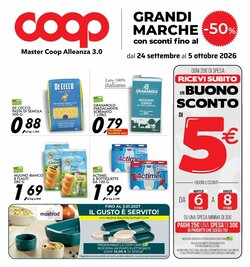Volantino promozionale Coop Master Alleanza 3.0  valide dal 24/09/2026