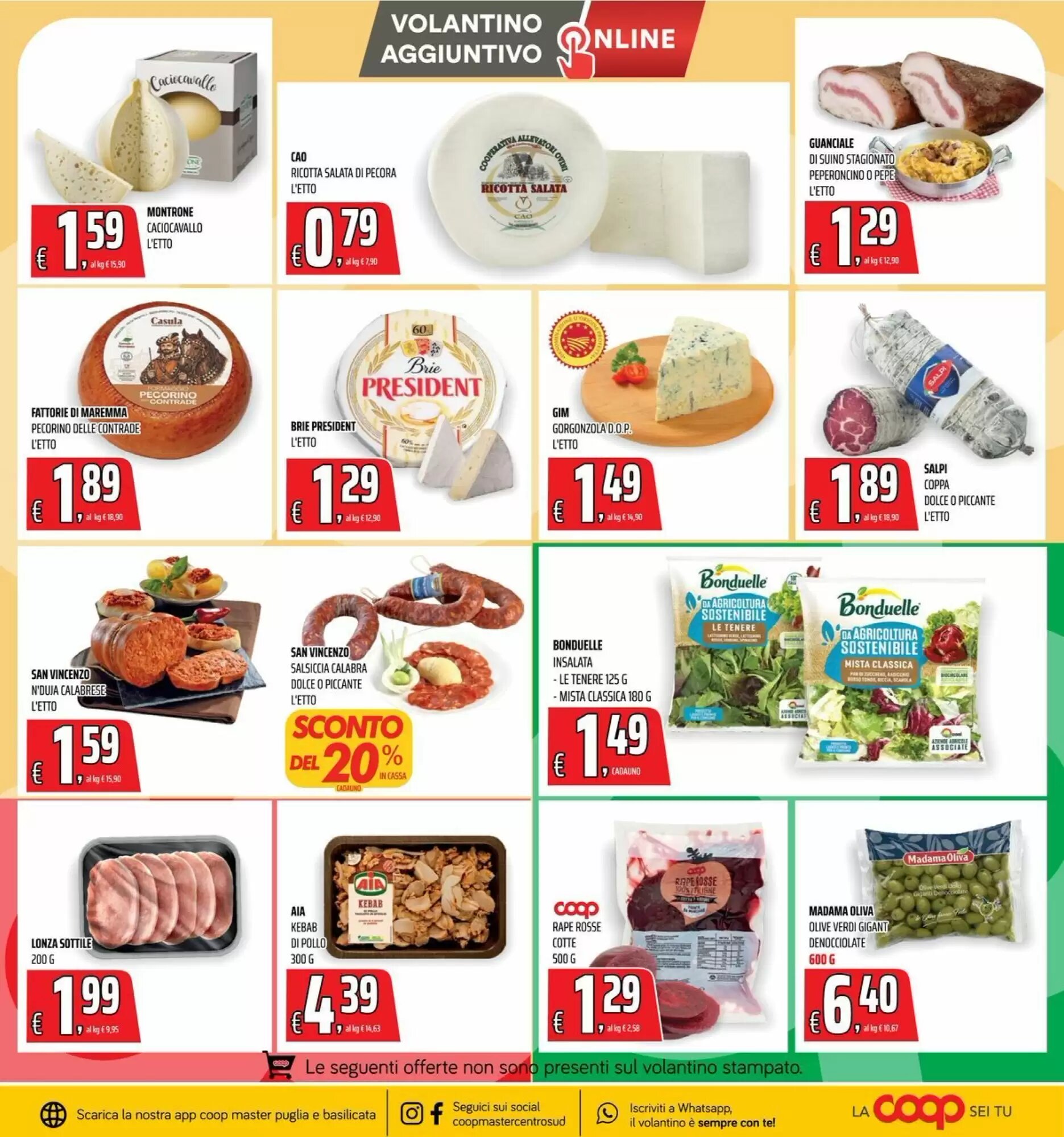 Volantino promozionale Coop Master Alleanza 3.0  valide dal 24/09/2026 - Pagina 20.
