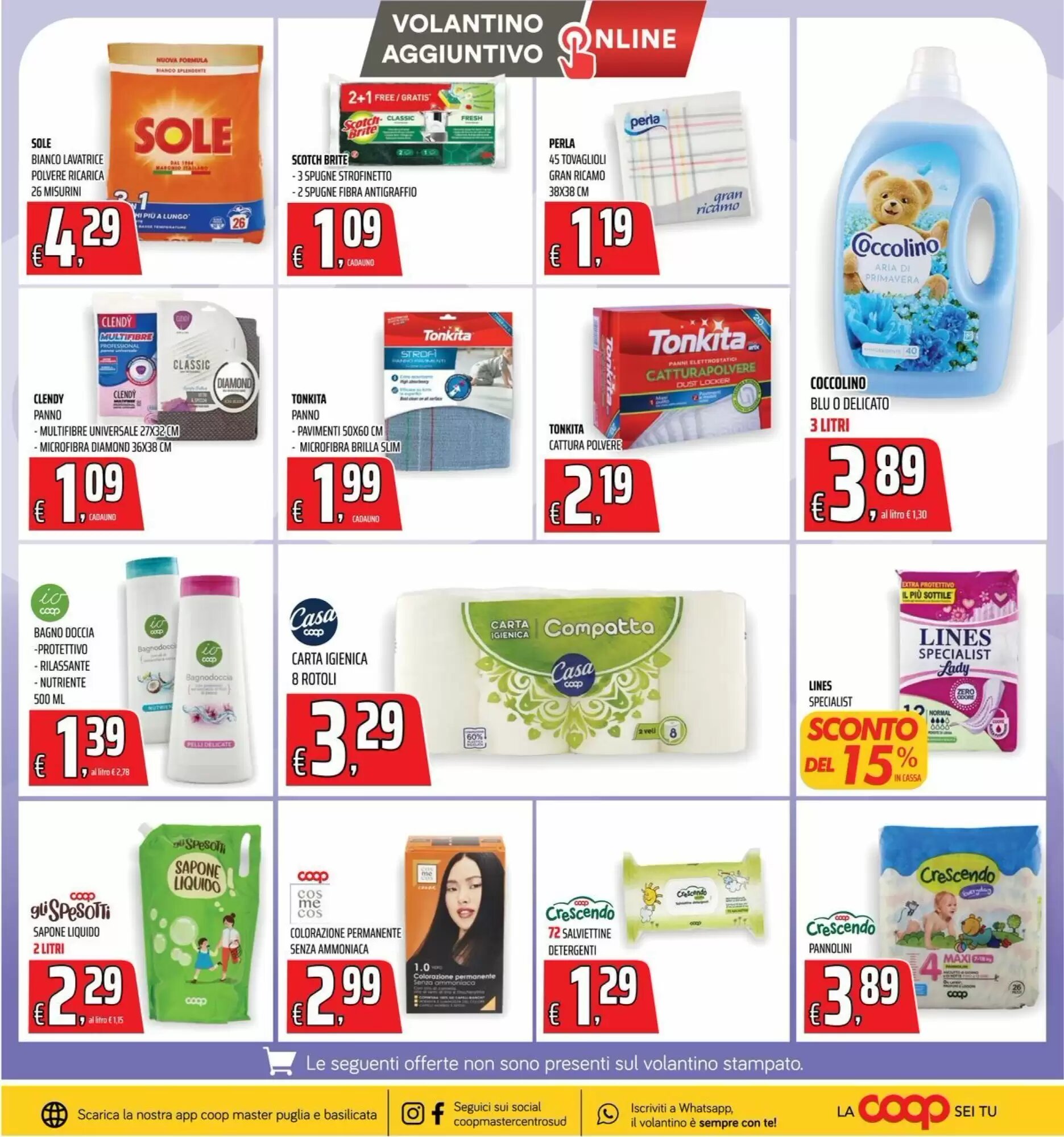 Volantino promozionale Coop Master Alleanza 3.0  valide dal 24/09/2026 - Pagina 24.