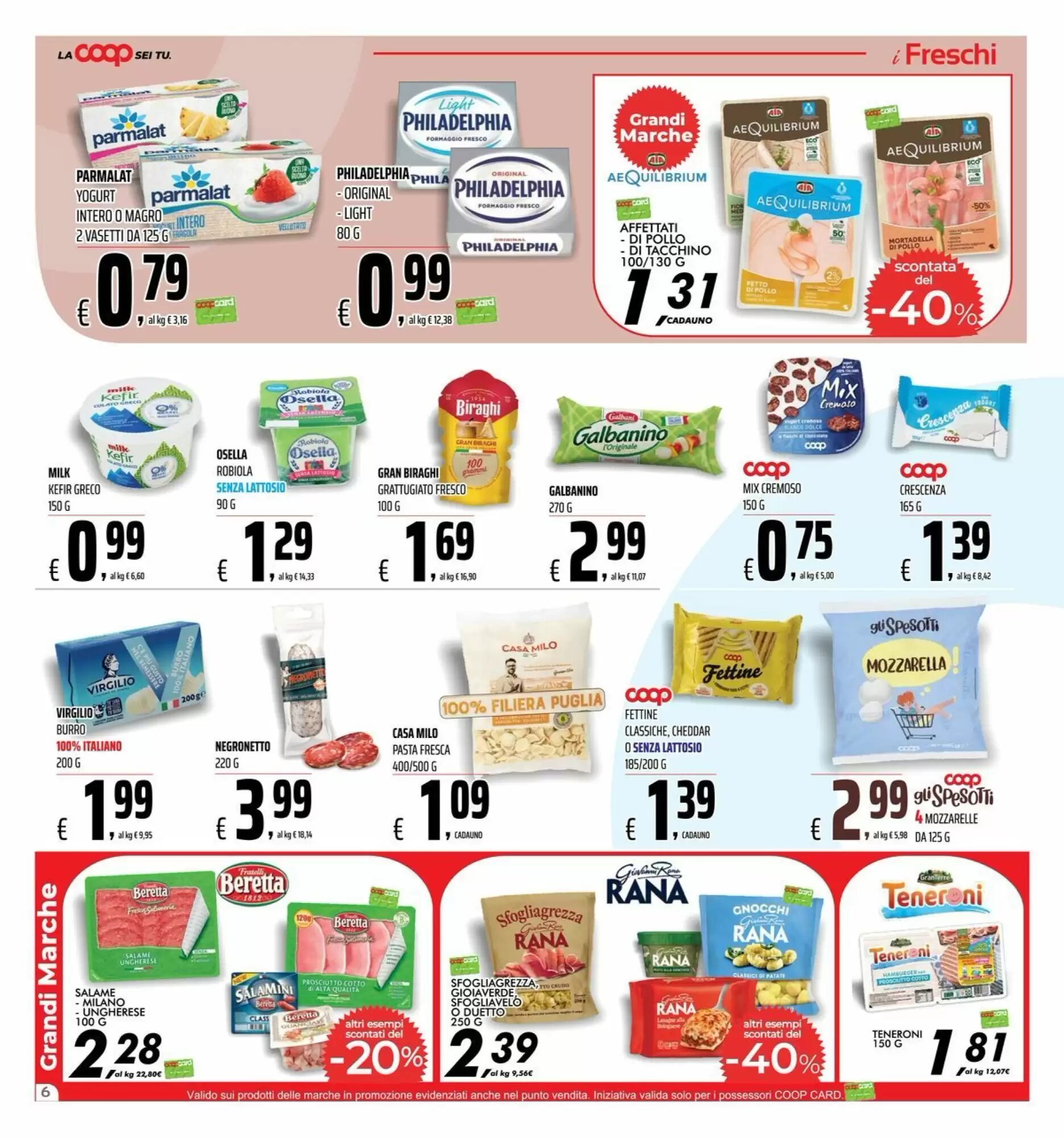 Volantino promozionale Coop Master Alleanza 3.0  valide dal 24/09/2026 - Pagina 6.