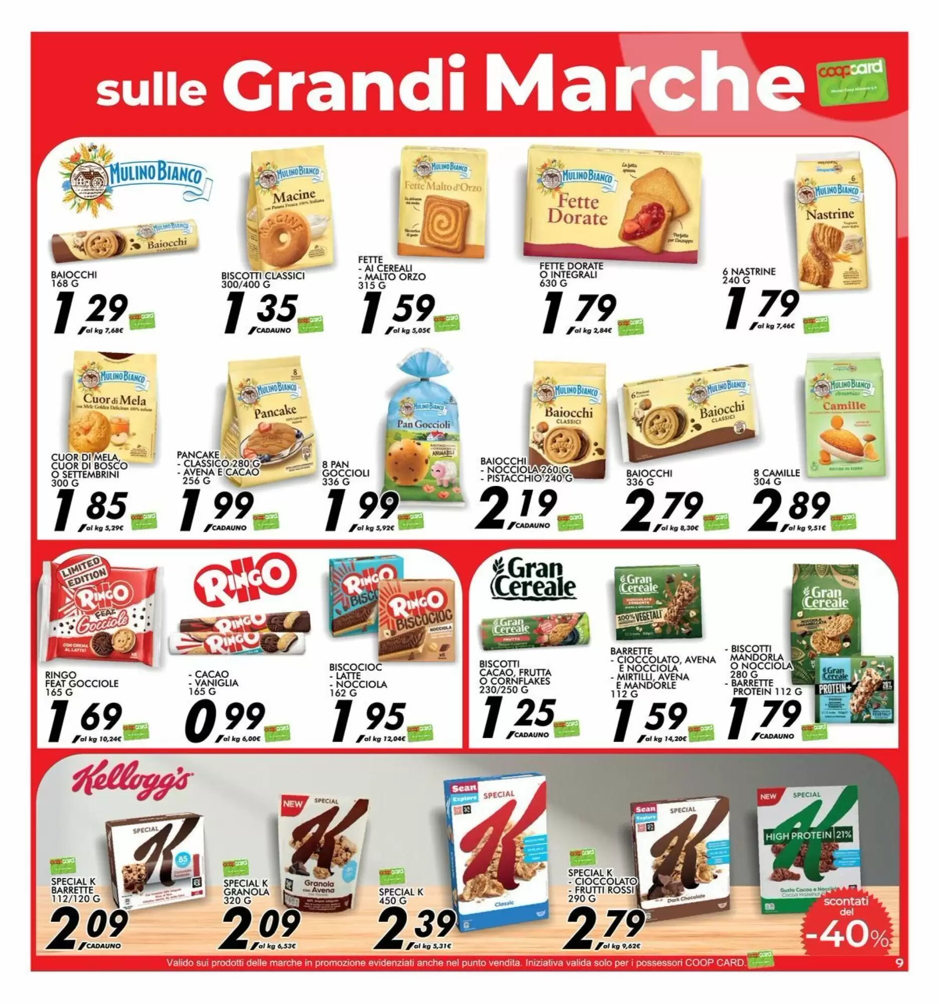 Volantino promozionale Coop Master Alleanza 3.0  valide dal 24/09/2026 - Pagina 9.