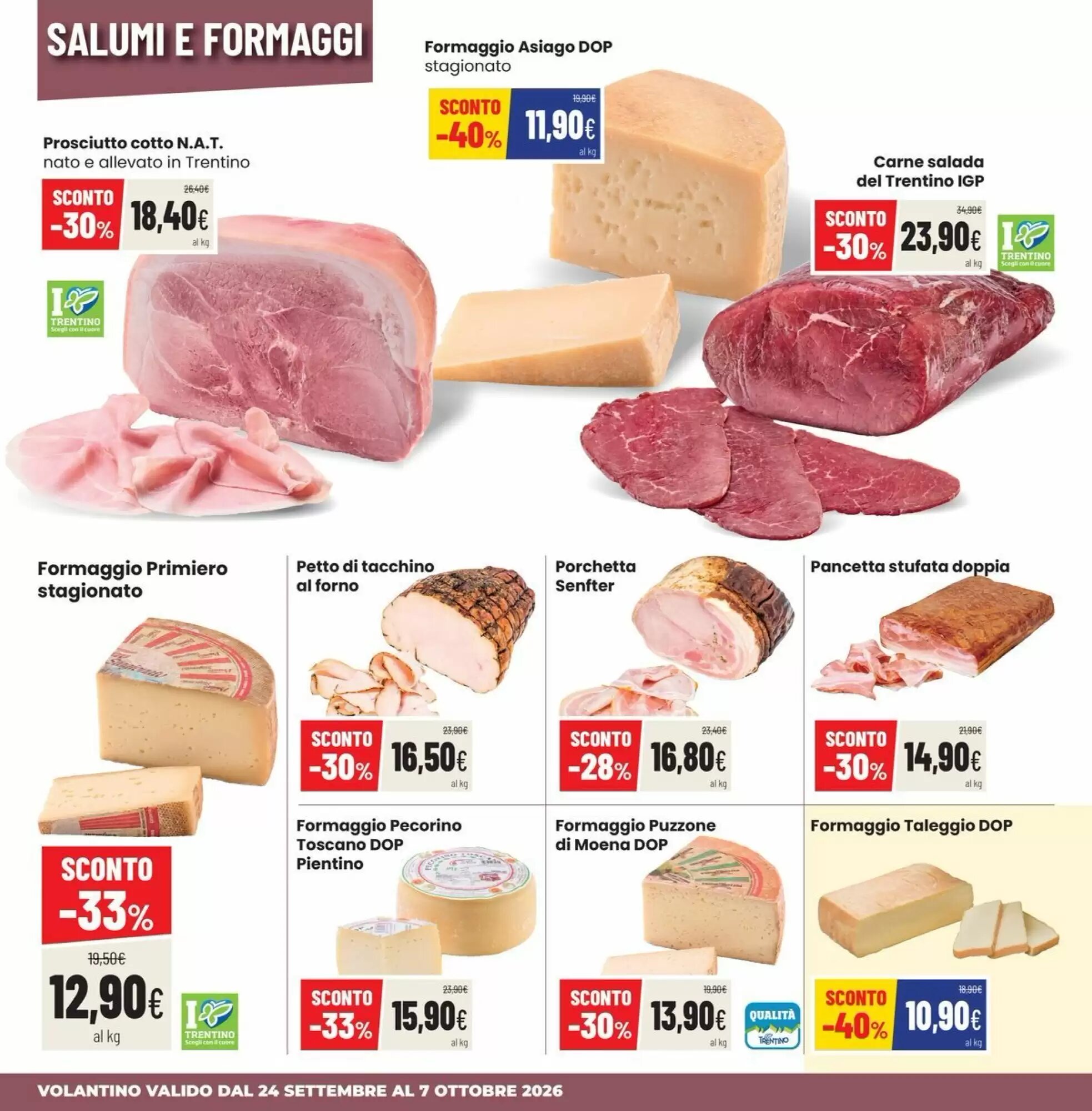 Volantino promozionale Coop Trentino  valide dal 24/09/2026 - Pagina 4.
