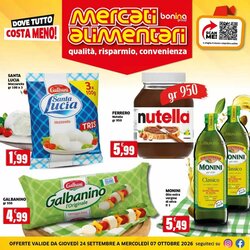 Volantino promozionale Mercati Alimentari  valide dal 24/09/2026