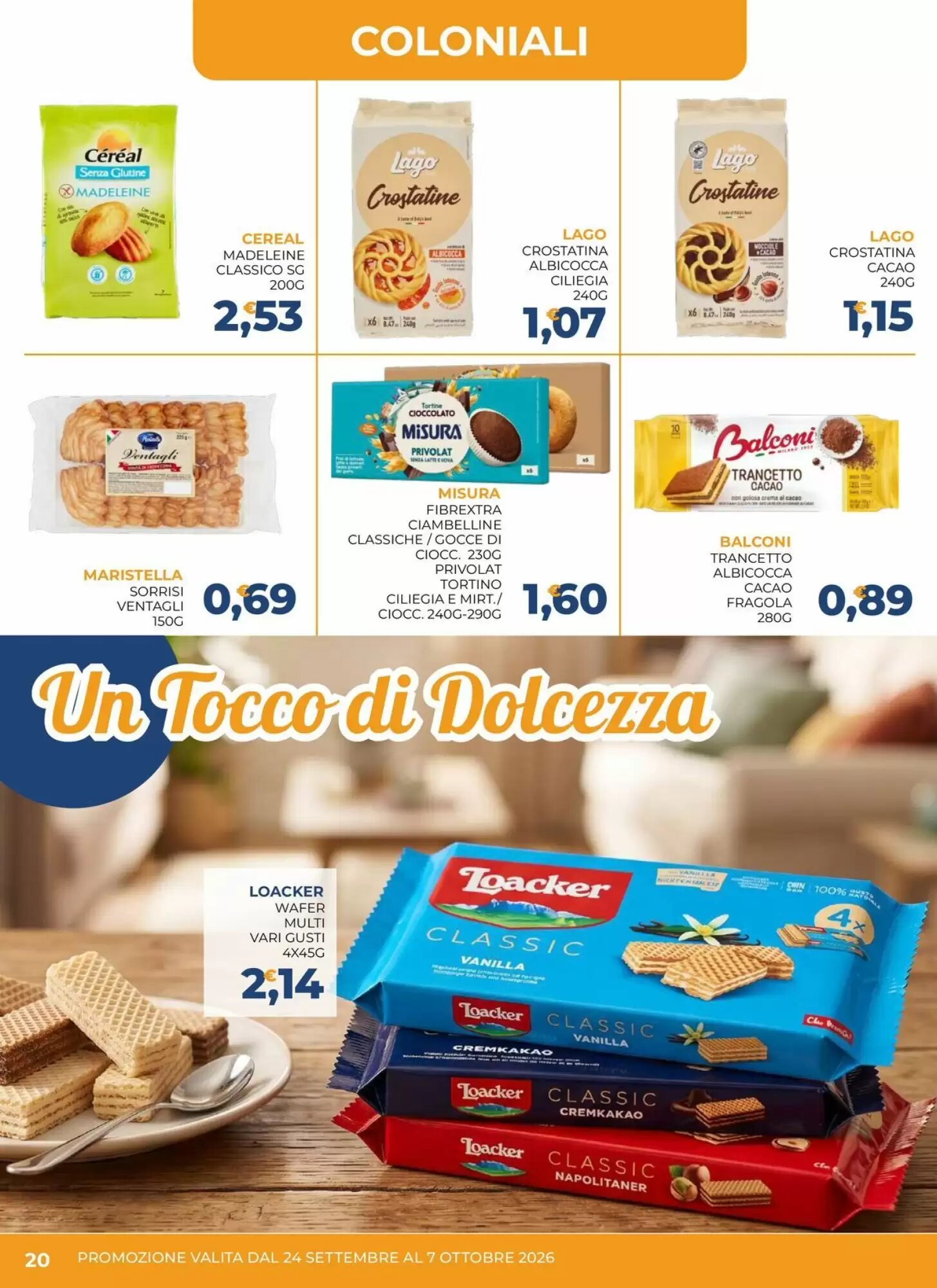 Volantino promozionale Moderna  valide dal 24/09/2026 - Pagina 20.