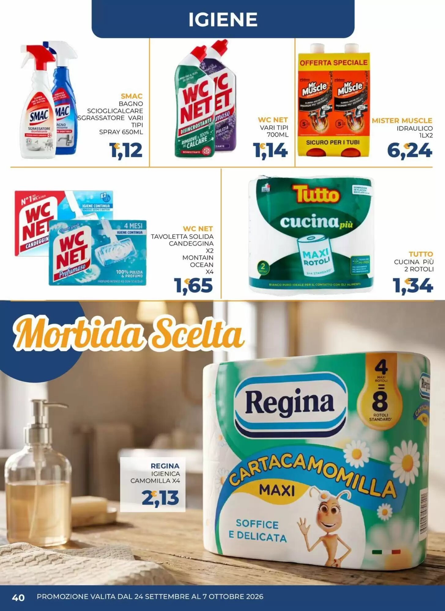 Volantino promozionale Moderna  valide dal 24/09/2026 - Pagina 40.