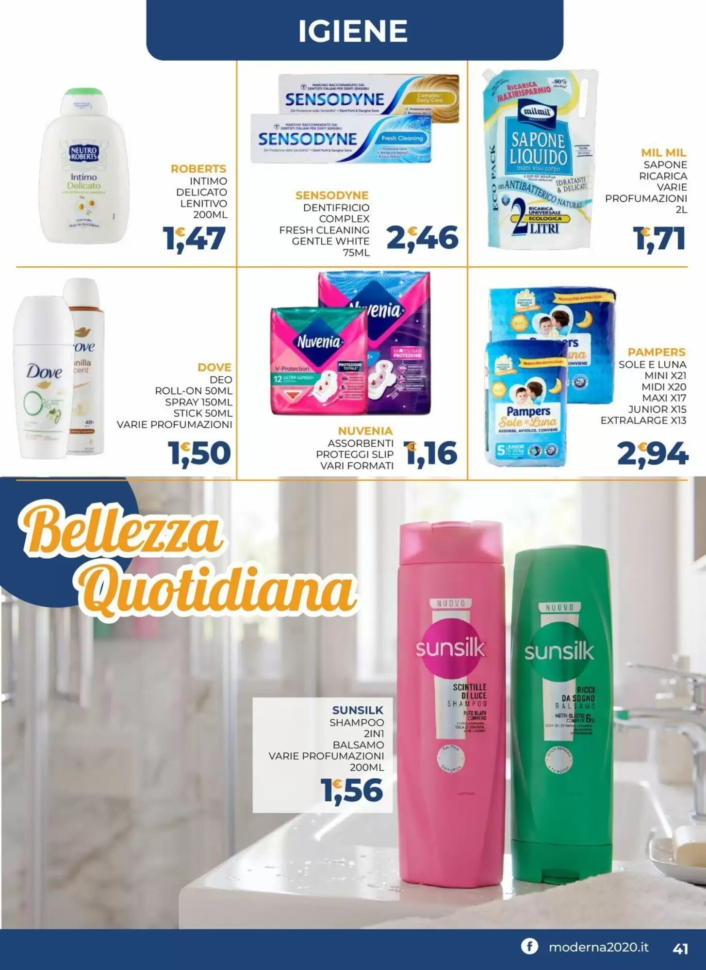 Volantino promozionale Moderna  valide dal 24/09/2026 - Pagina 41.