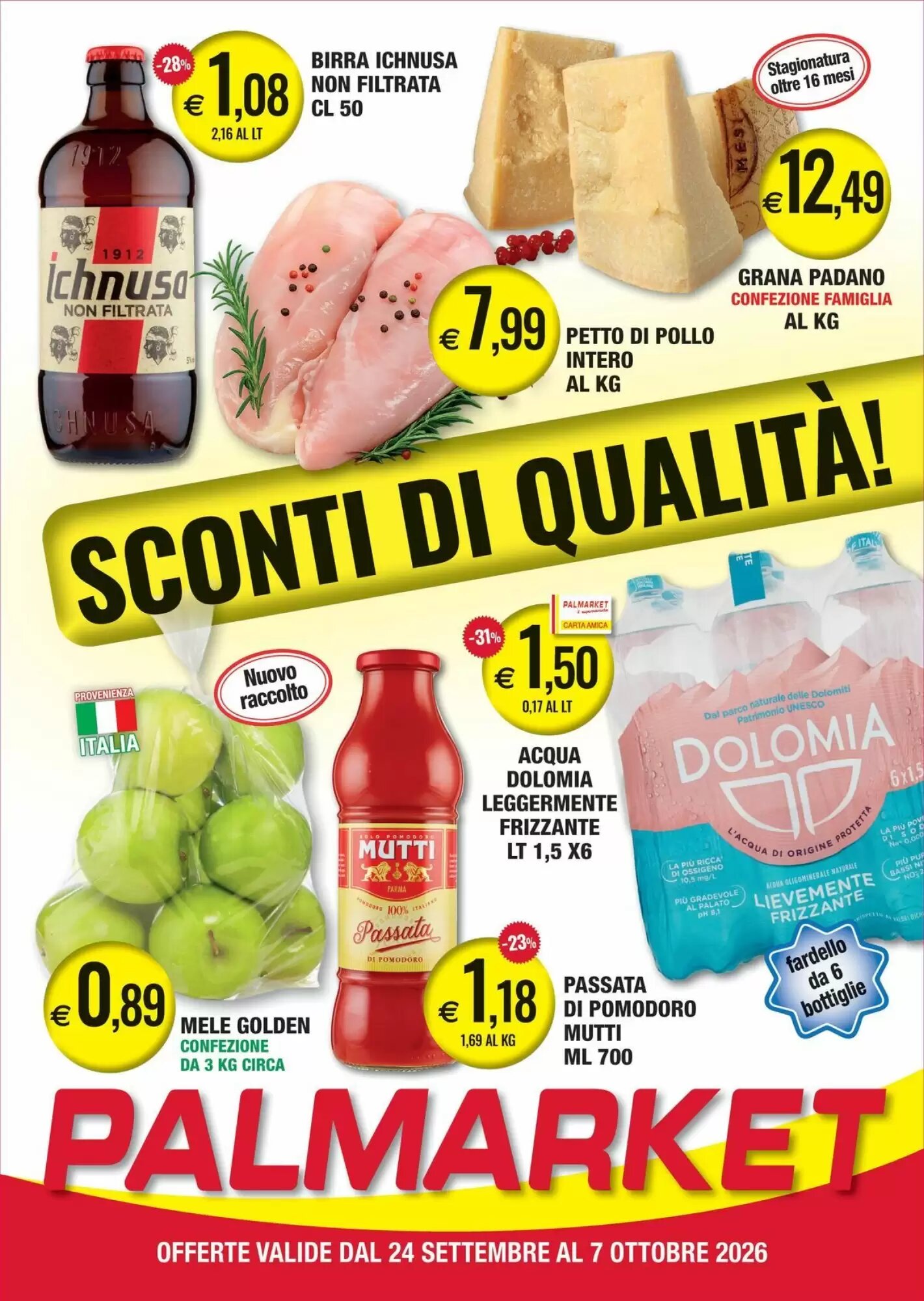 Volantino promozionale Palmarket  valide dal 24/09/2026 - Pagina 2.