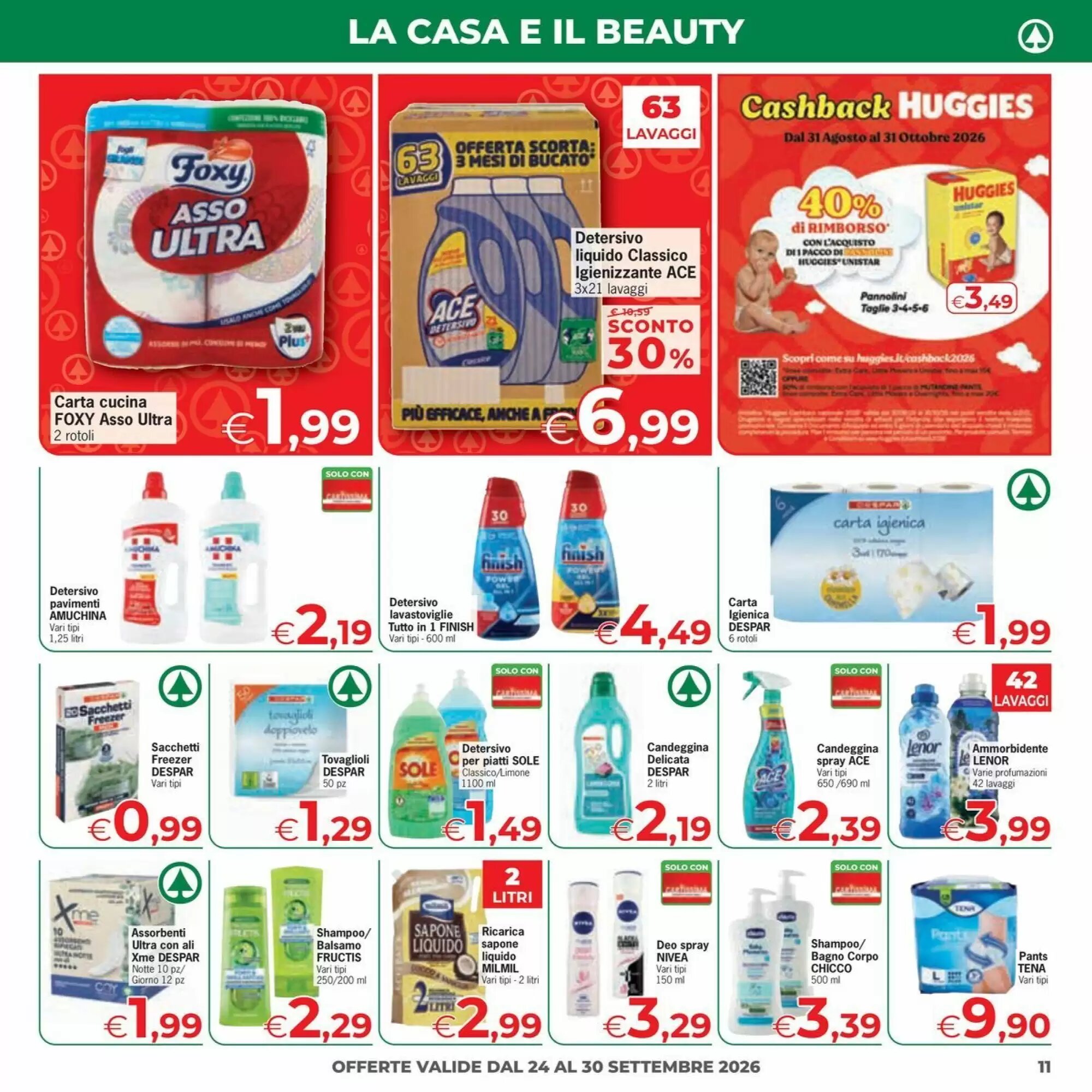 Volantino promozionale Eurospar  valide dal 24/09/2026 - Pagina 11.