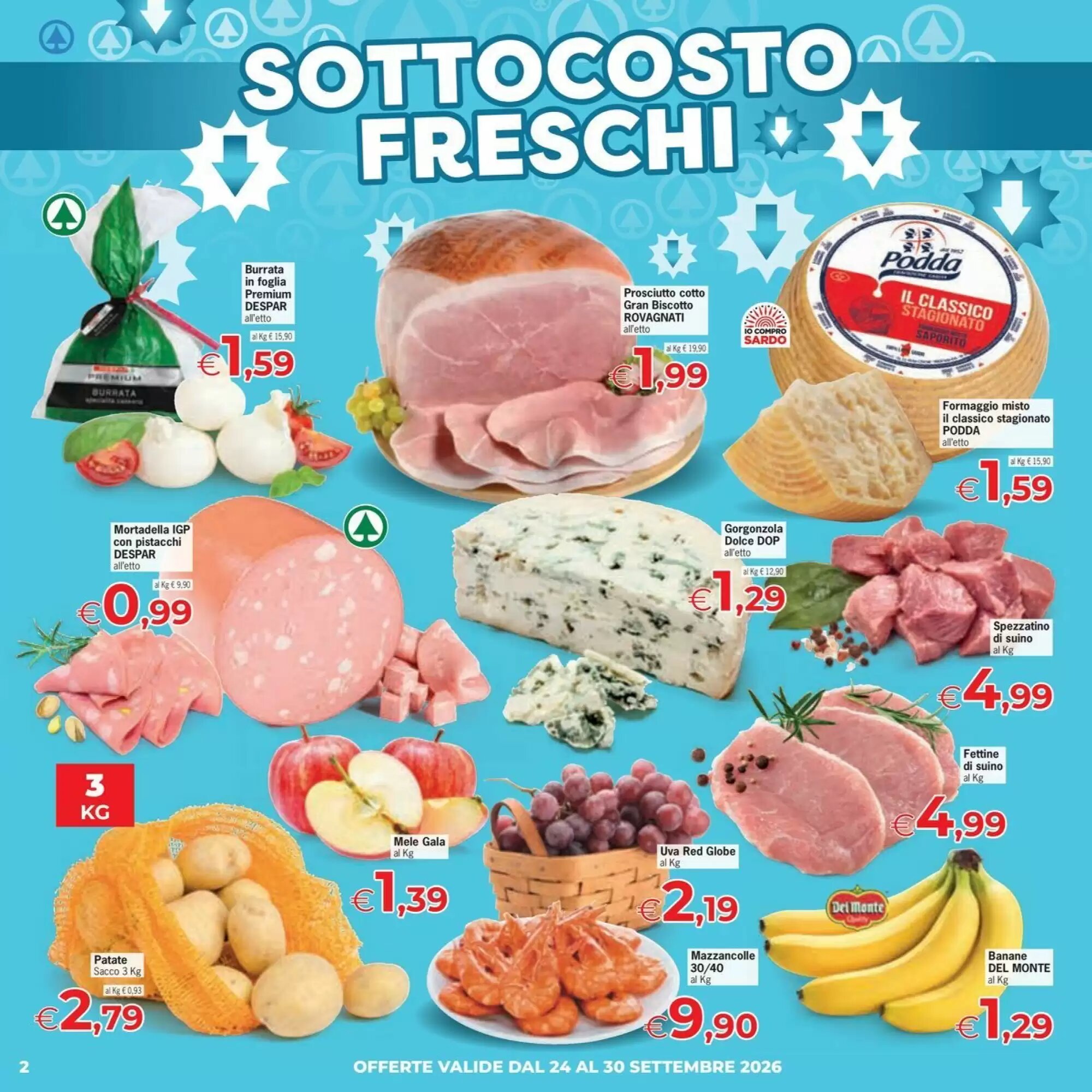 Volantino promozionale Eurospar  valide dal 24/09/2026 - Pagina 2.