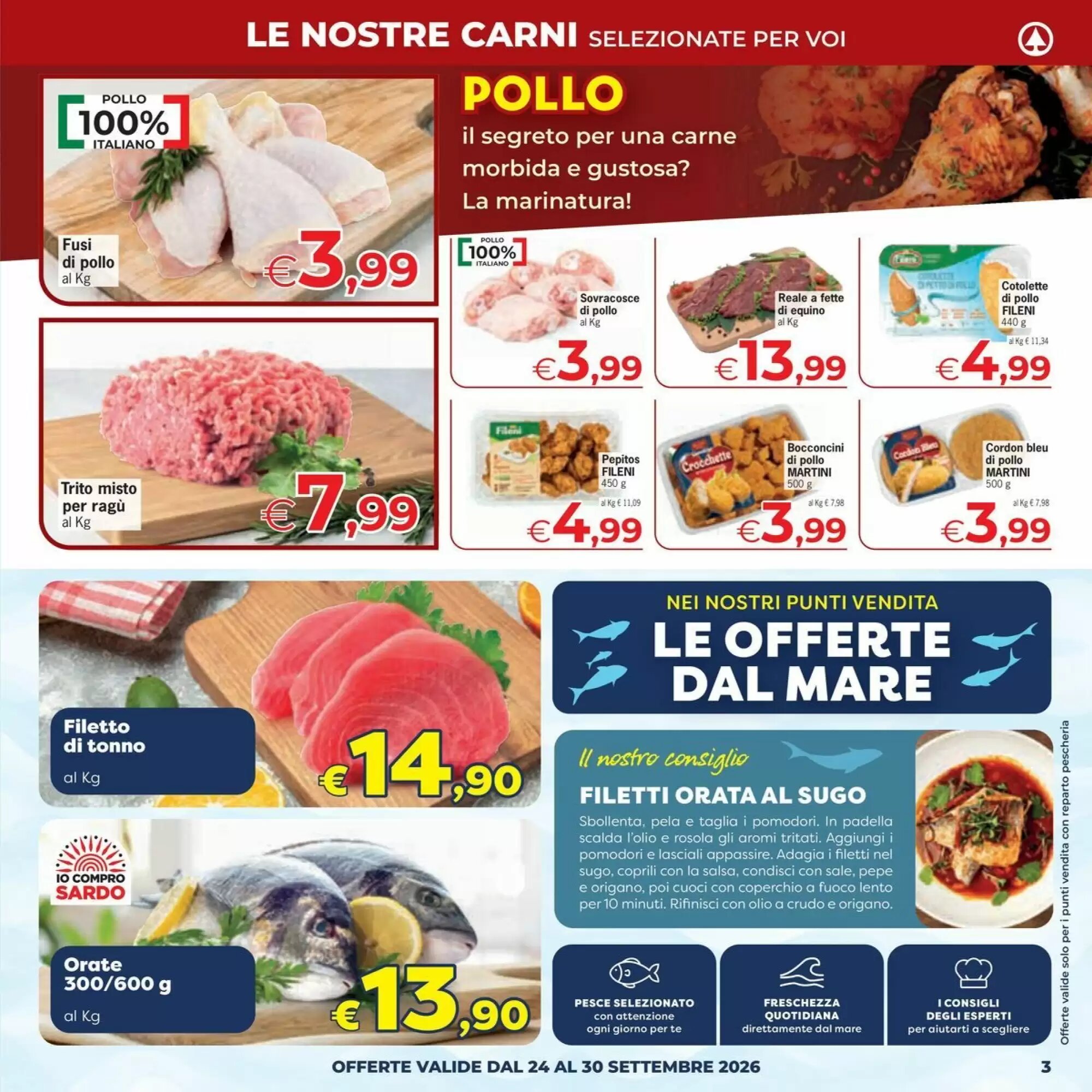 Volantino promozionale Eurospar  valide dal 24/09/2026 - Pagina 3.