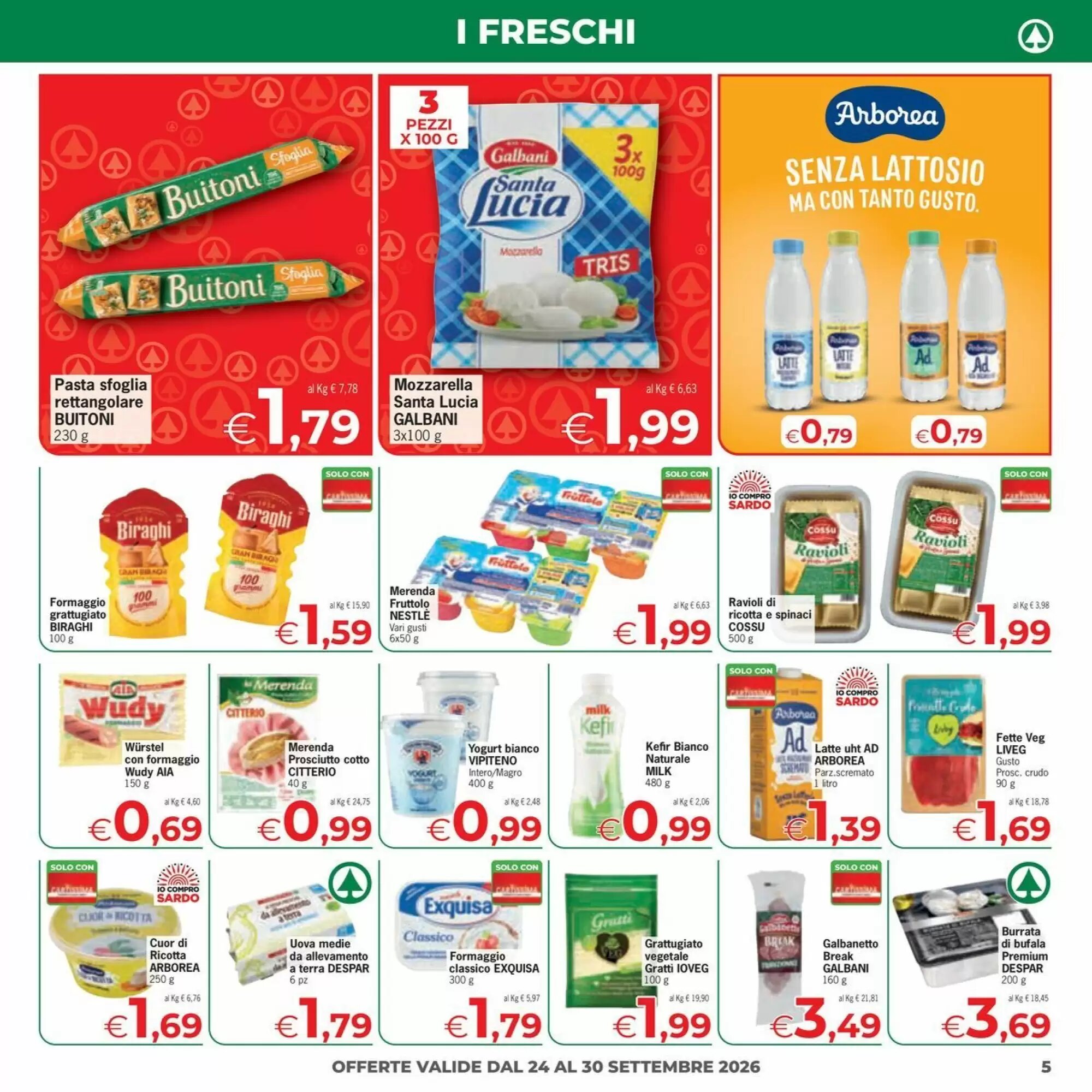 Volantino promozionale Eurospar  valide dal 24/09/2026 - Pagina 5.