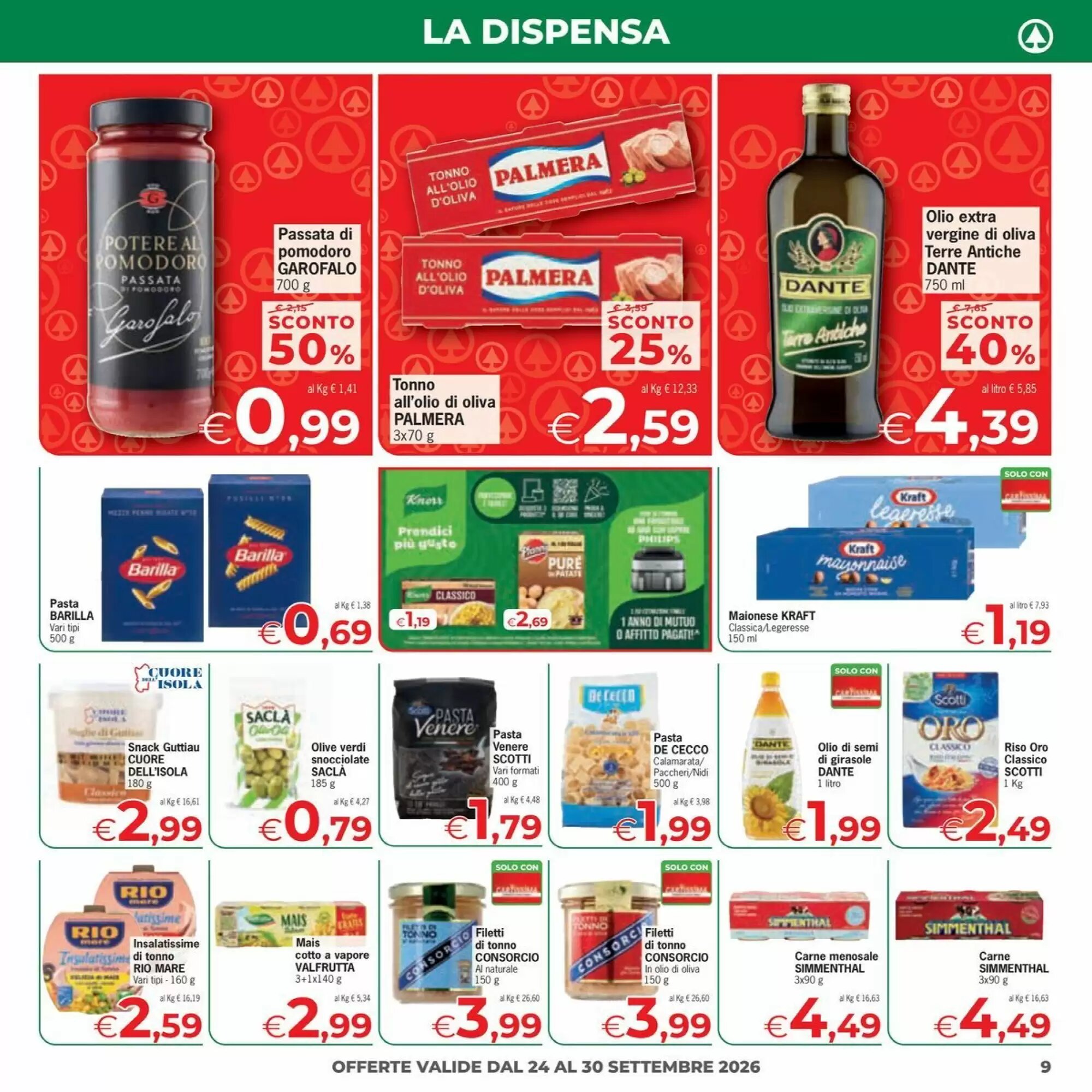 Volantino promozionale Eurospar  valide dal 24/09/2026 - Pagina 9.