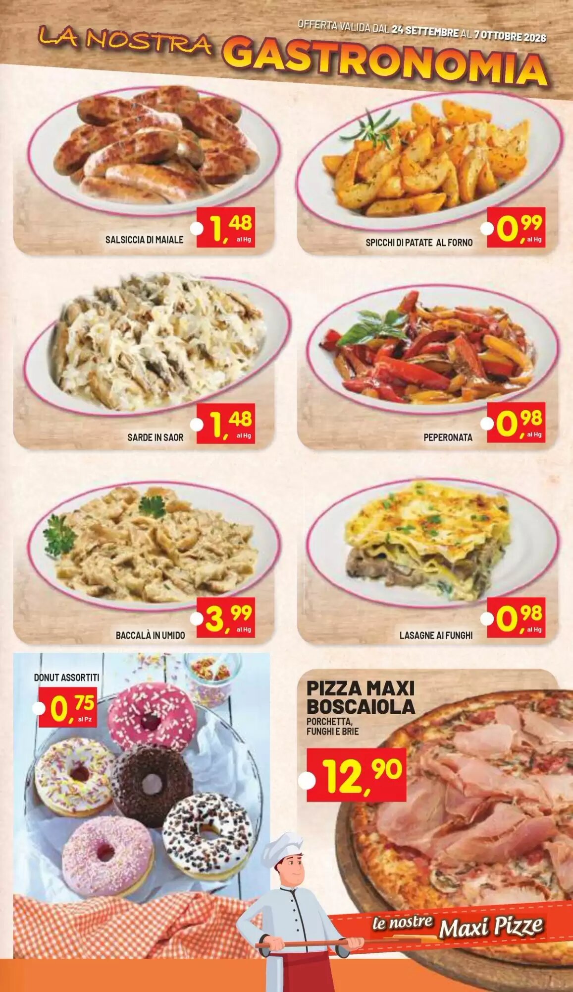 Volantino promozionale Centro Commerciale Discount  valide dal 24/09/2026 - Pagina 7.