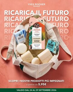 Volantino promozionale Yves Rocher  valide dal 24/09/2026