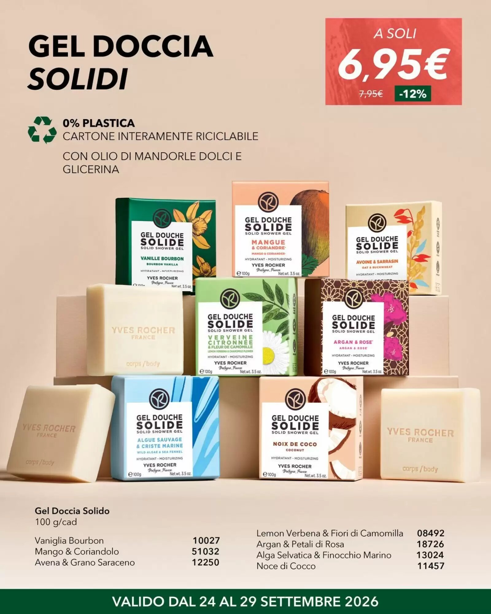 Volantino promozionale Yves Rocher  valide dal 24/09/2026 - Pagina 6.
