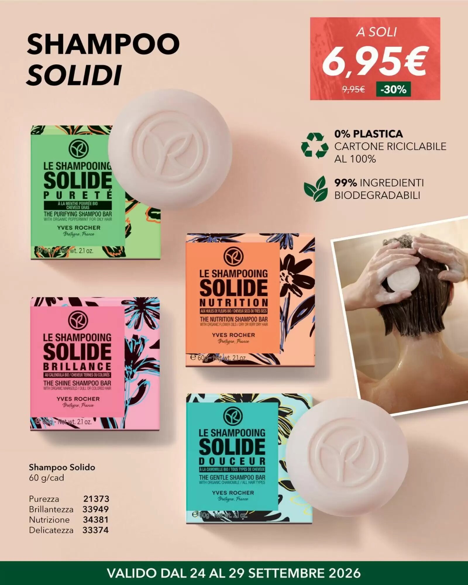 Volantino promozionale Yves Rocher  valide dal 24/09/2026 - Pagina 7.