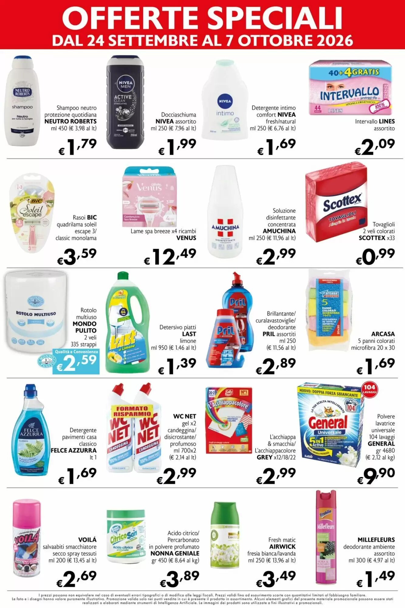 Volantino promozionale Maxi Supermercati  valide dal 24/09/2026 - Pagina 8.