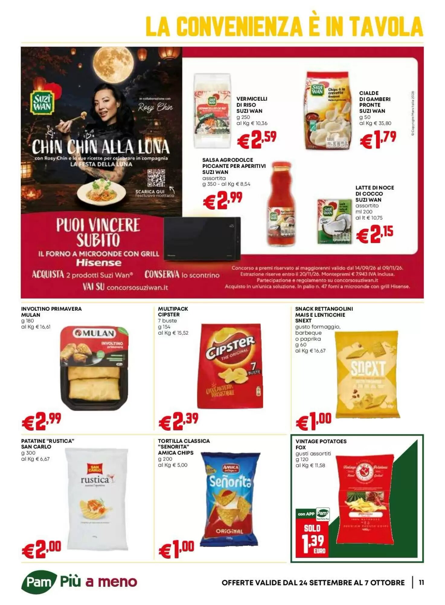 Volantino promozionale Pam  valide dal 24/09/2026 - Pagina 11.