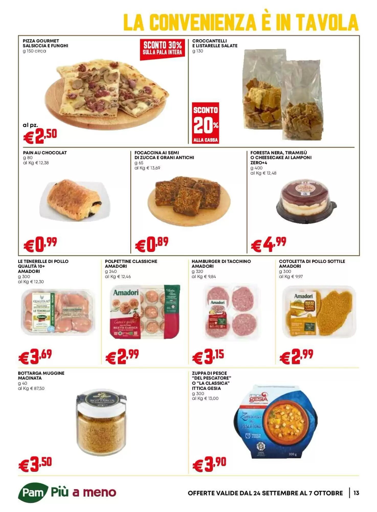 Volantino promozionale Pam  valide dal 24/09/2026 - Pagina 13.