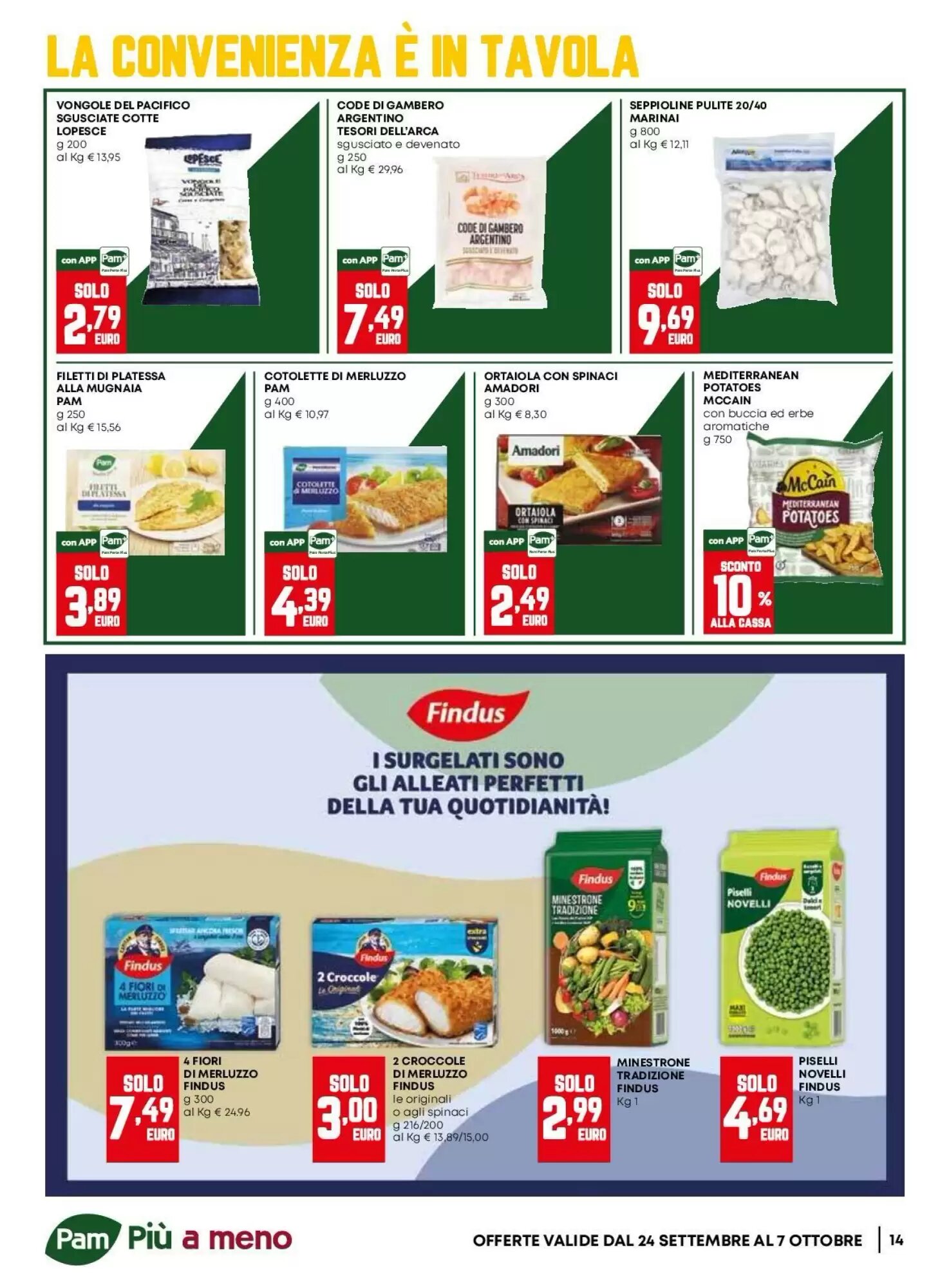 Volantino promozionale Pam  valide dal 24/09/2026 - Pagina 14.