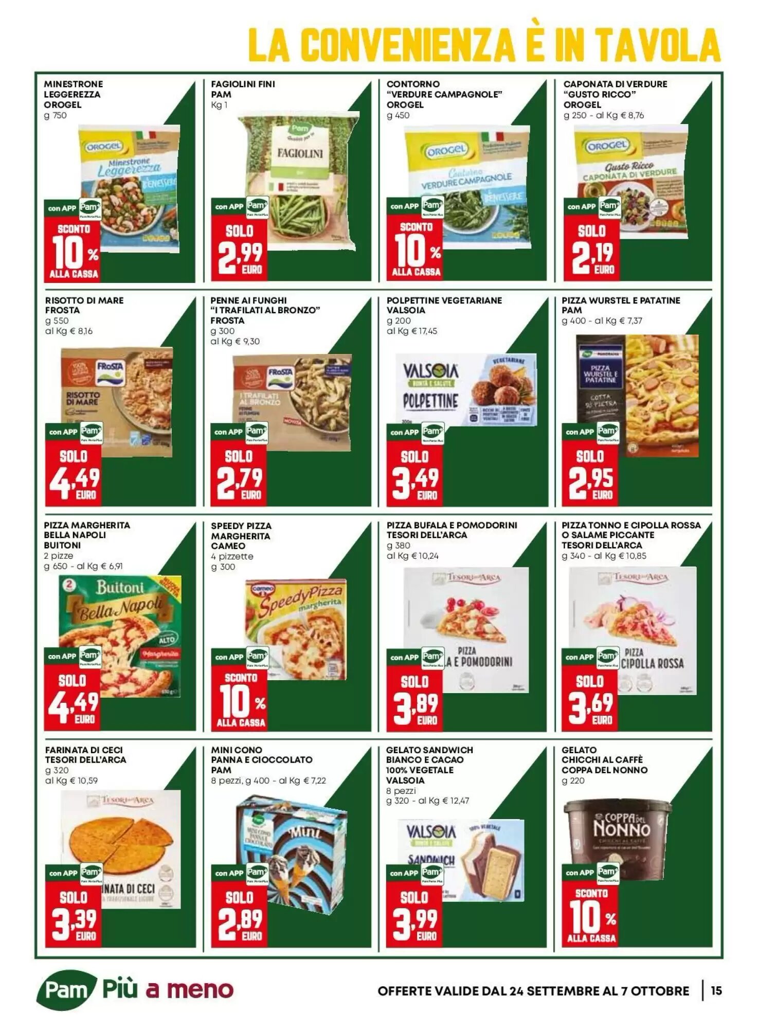 Volantino promozionale Pam  valide dal 24/09/2026 - Pagina 15.