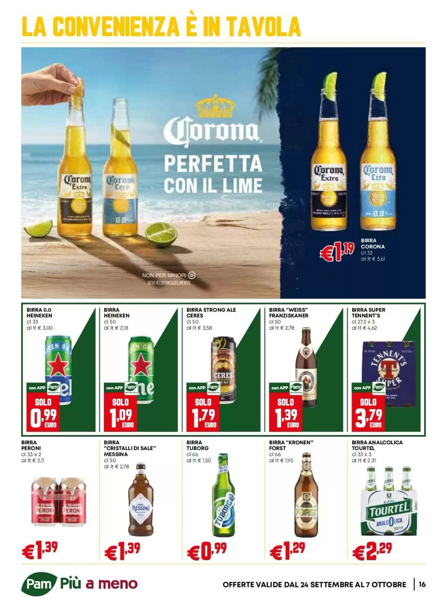 Volantino promozionale Pam  valide dal 24/09/2026 - Pagina 16.