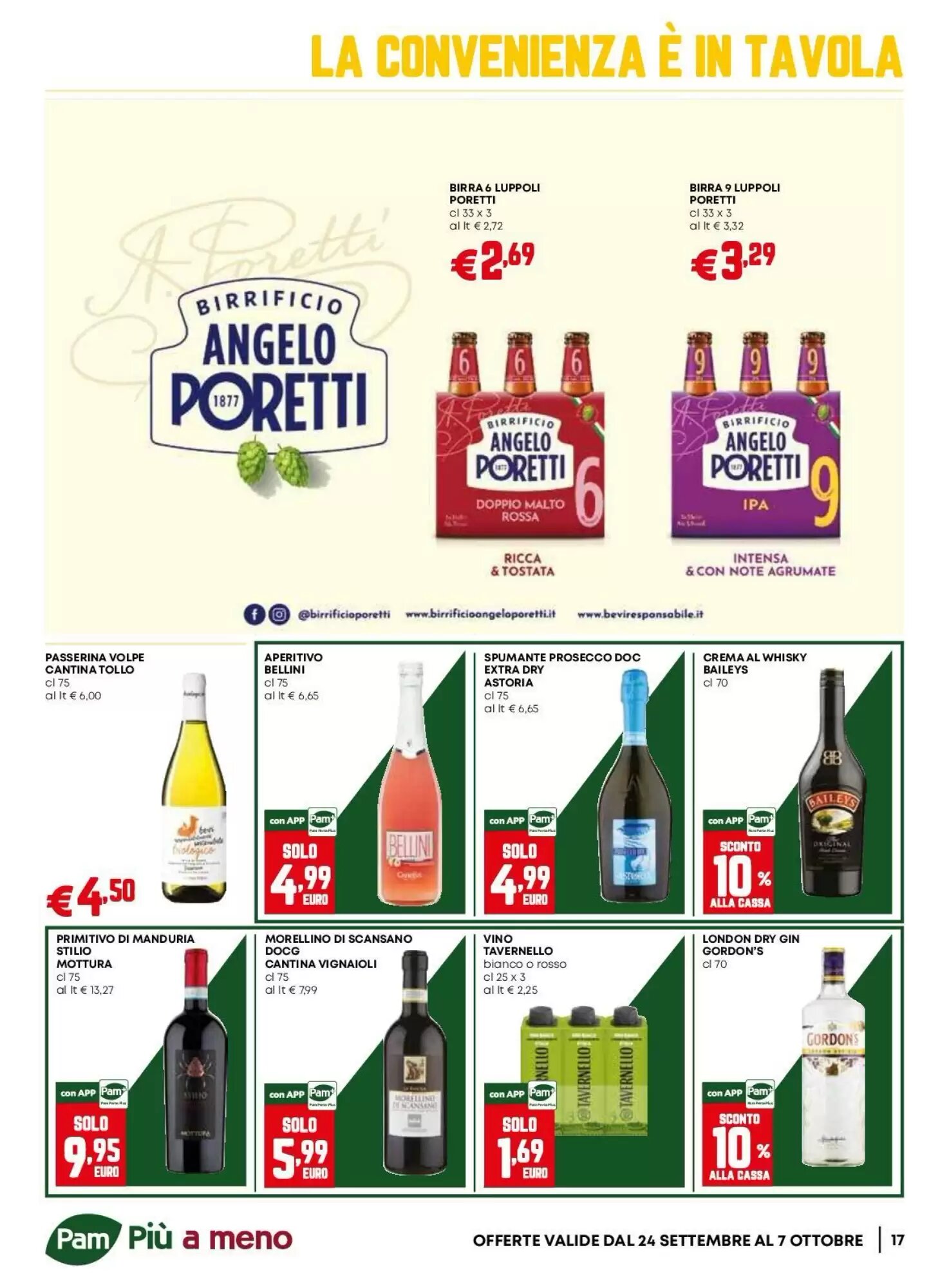 Volantino promozionale Pam  valide dal 24/09/2026 - Pagina 17.