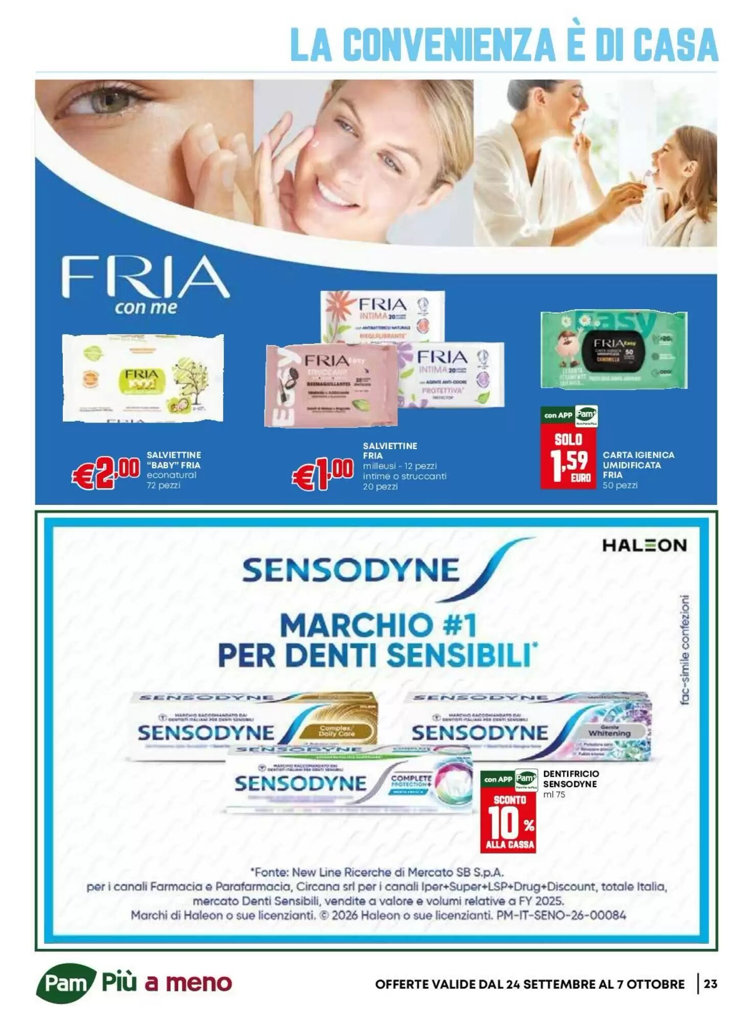 Volantino promozionale Pam  valide dal 24/09/2026 - Pagina 23.