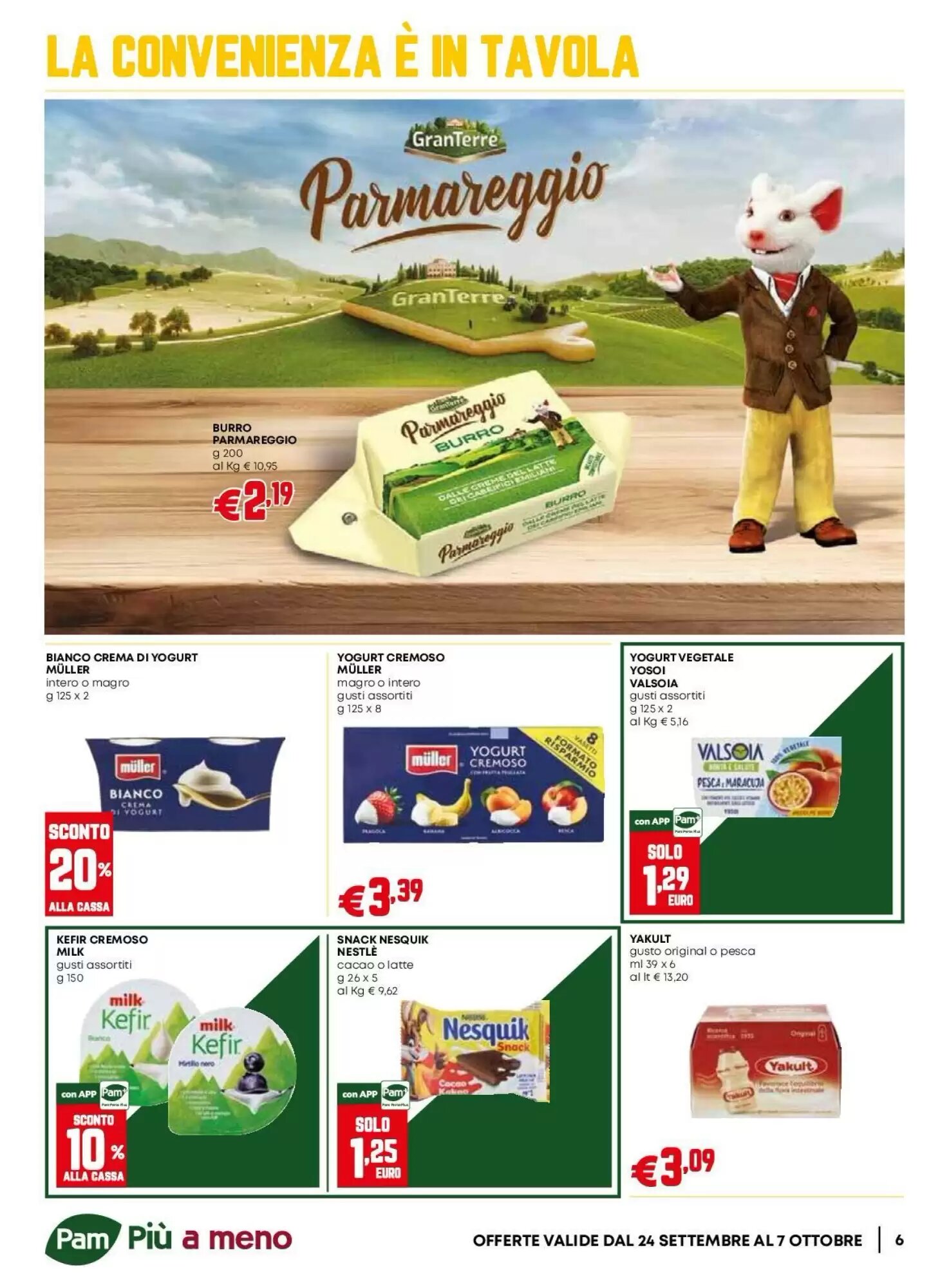 Volantino promozionale Pam  valide dal 24/09/2026 - Pagina 6.