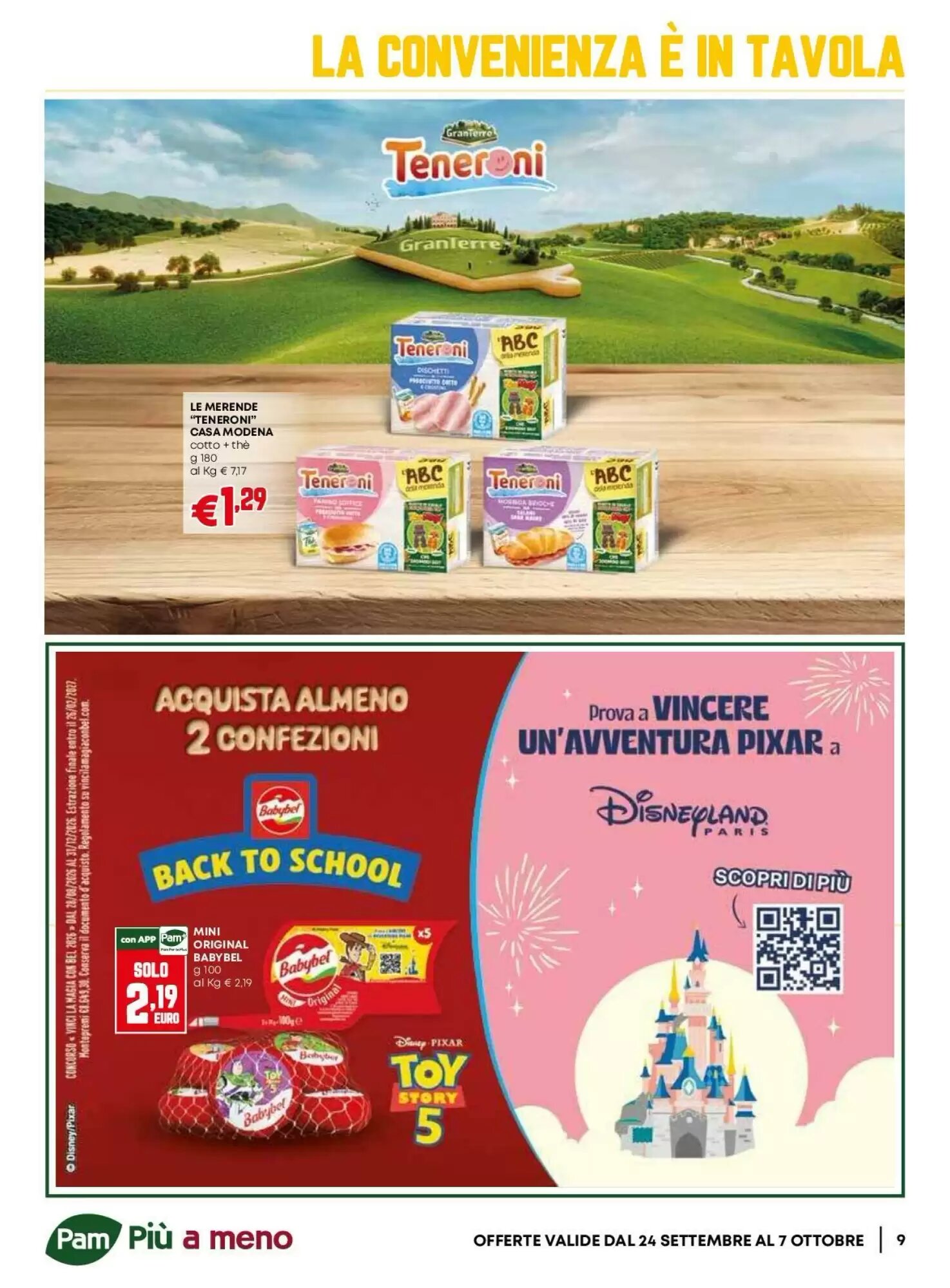 Volantino promozionale Pam  valide dal 24/09/2026 - Pagina 9.