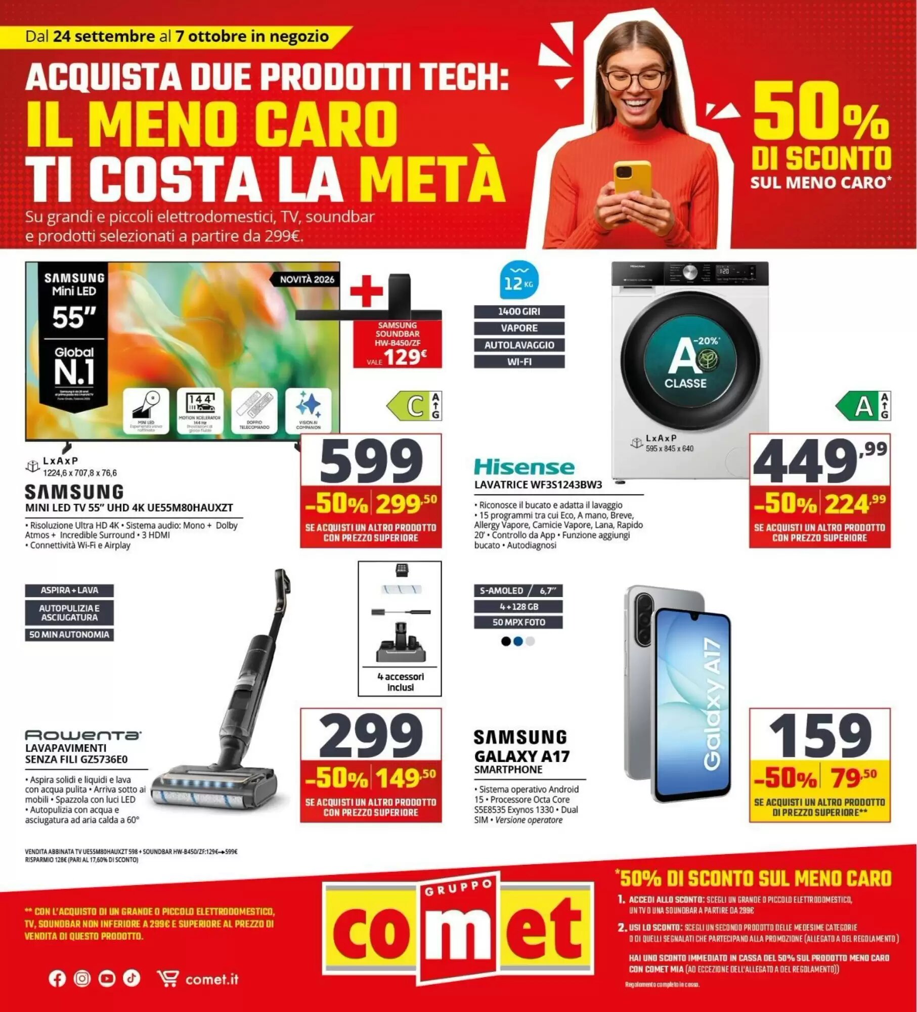 Volantino promozionale Comet  valide dal 24/09/2026 - Pagina 1.