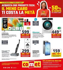 Volantino promozionale Comet  valide dal 24/09/2026