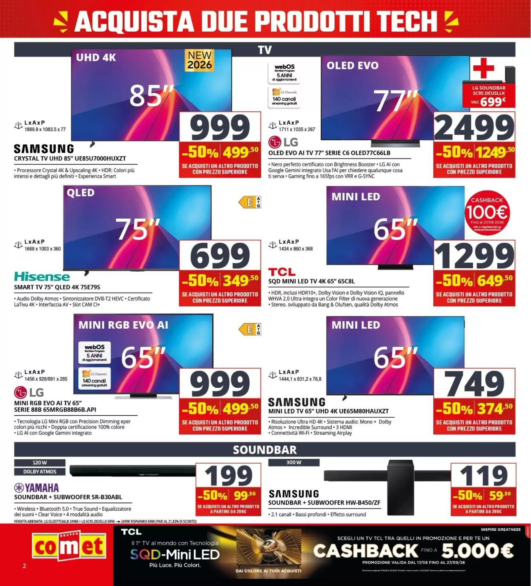 Volantino promozionale Comet  valide dal 24/09/2026 - Pagina 2.