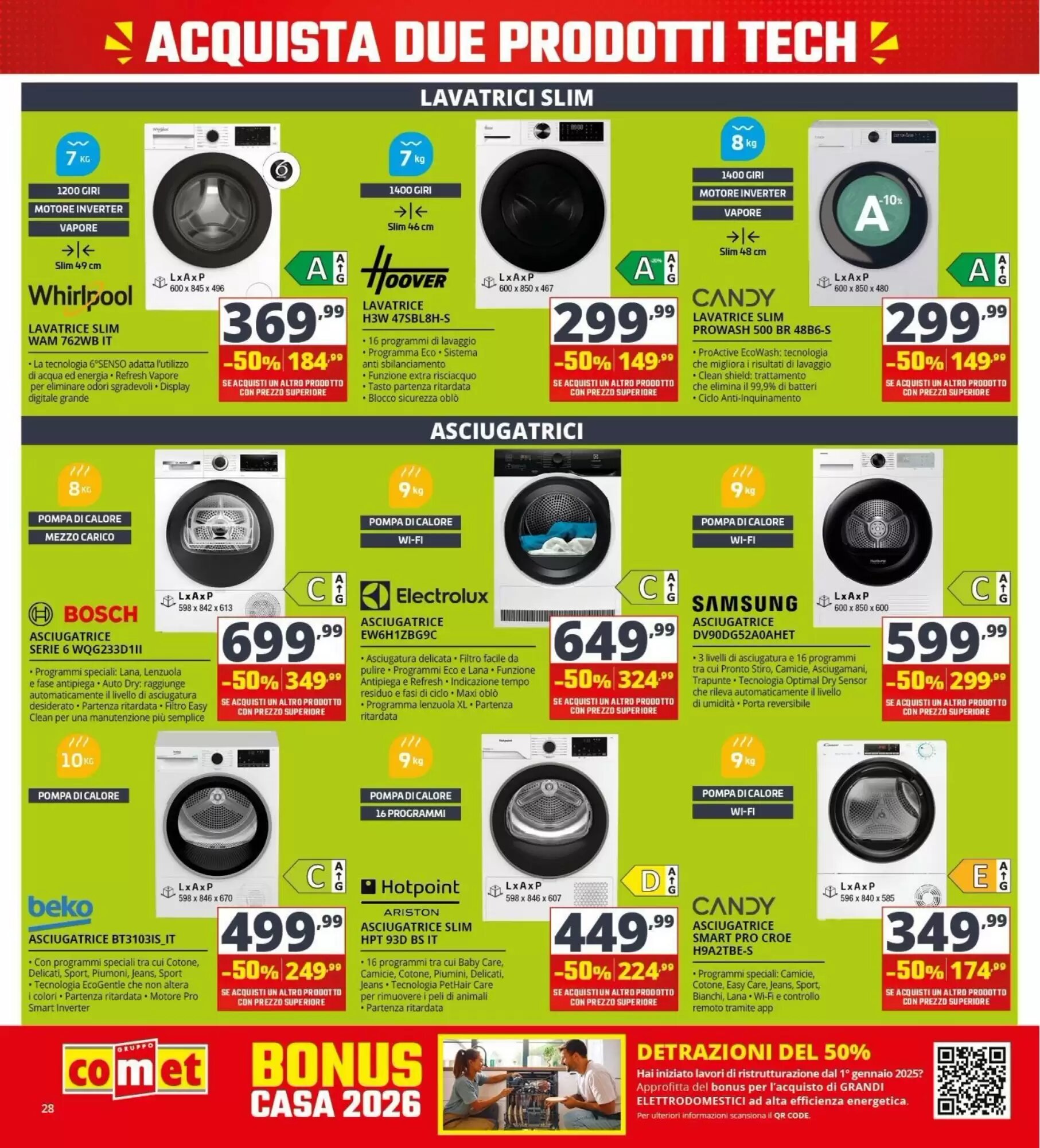 Volantino promozionale Comet  valide dal 24/09/2026 - Pagina 28.