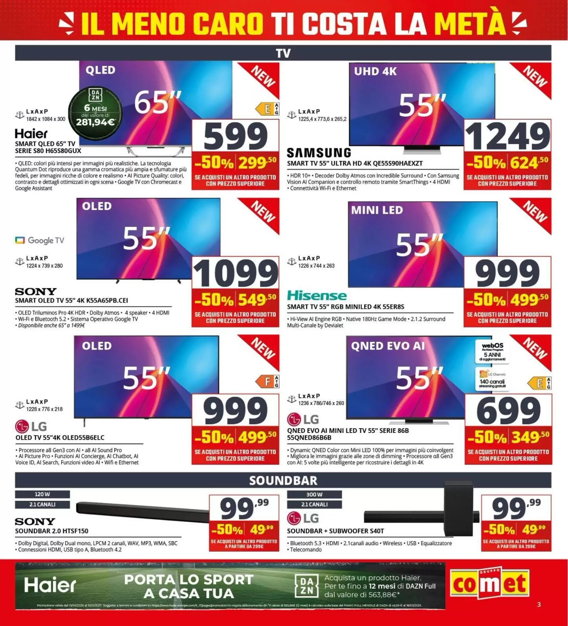 Volantino promozionale Comet  valide dal 24/09/2026 - Pagina 3.