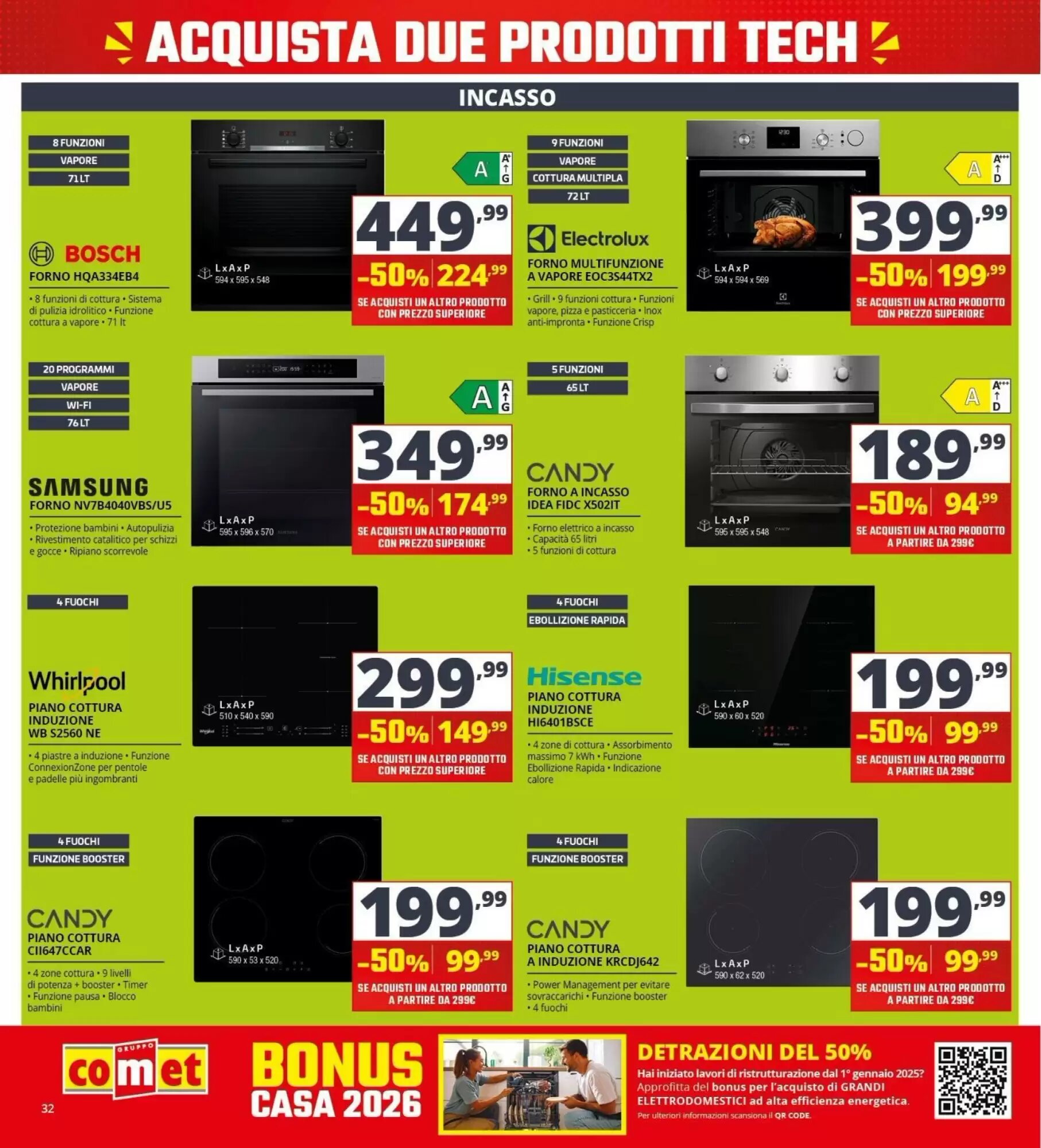 Volantino promozionale Comet  valide dal 24/09/2026 - Pagina 32.