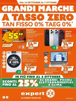 Volantino promozionale Expert  valide dal 24/09/2026