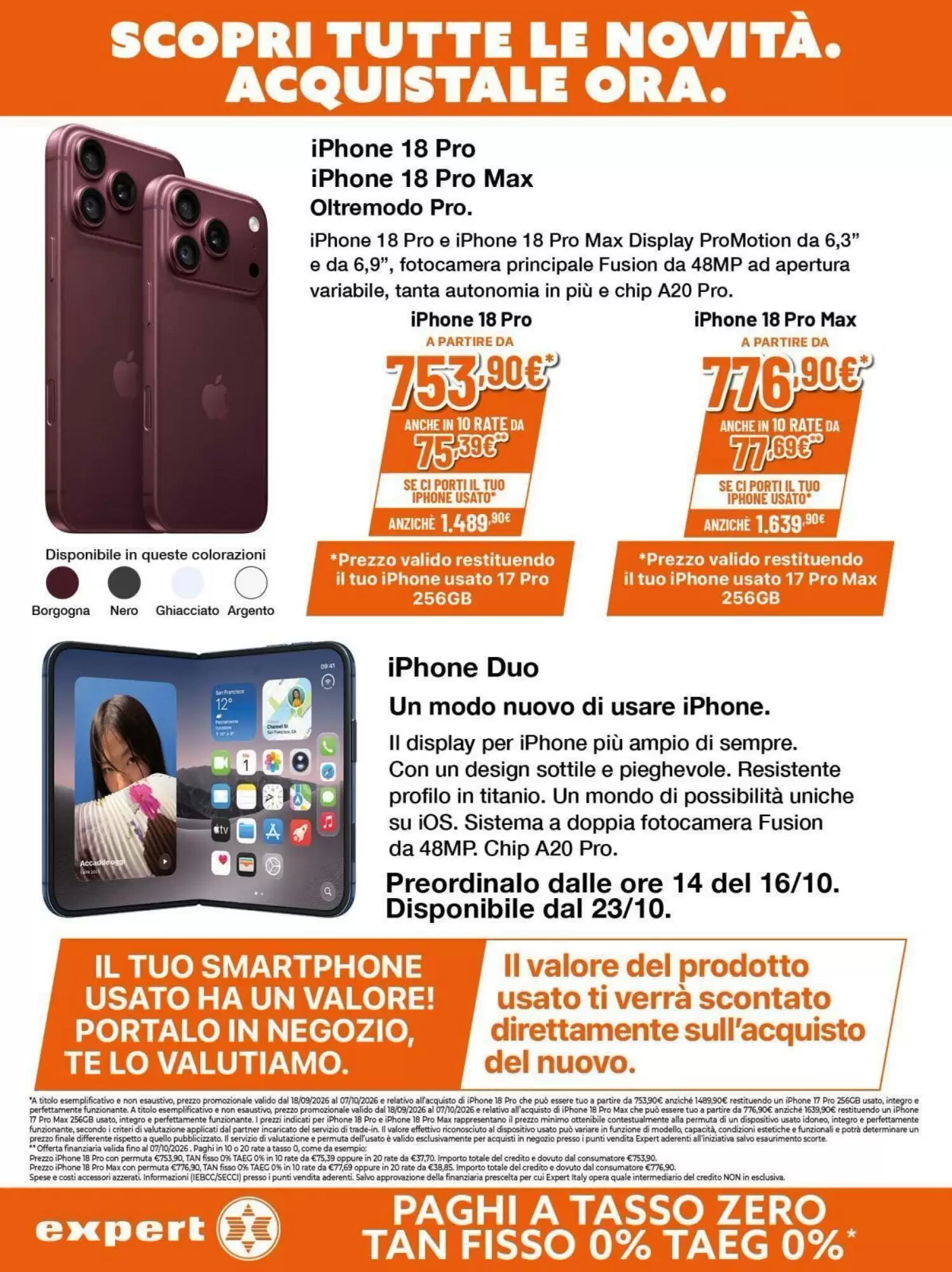 Volantino promozionale Expert  valide dal 24/09/2026 - Pagina 20.