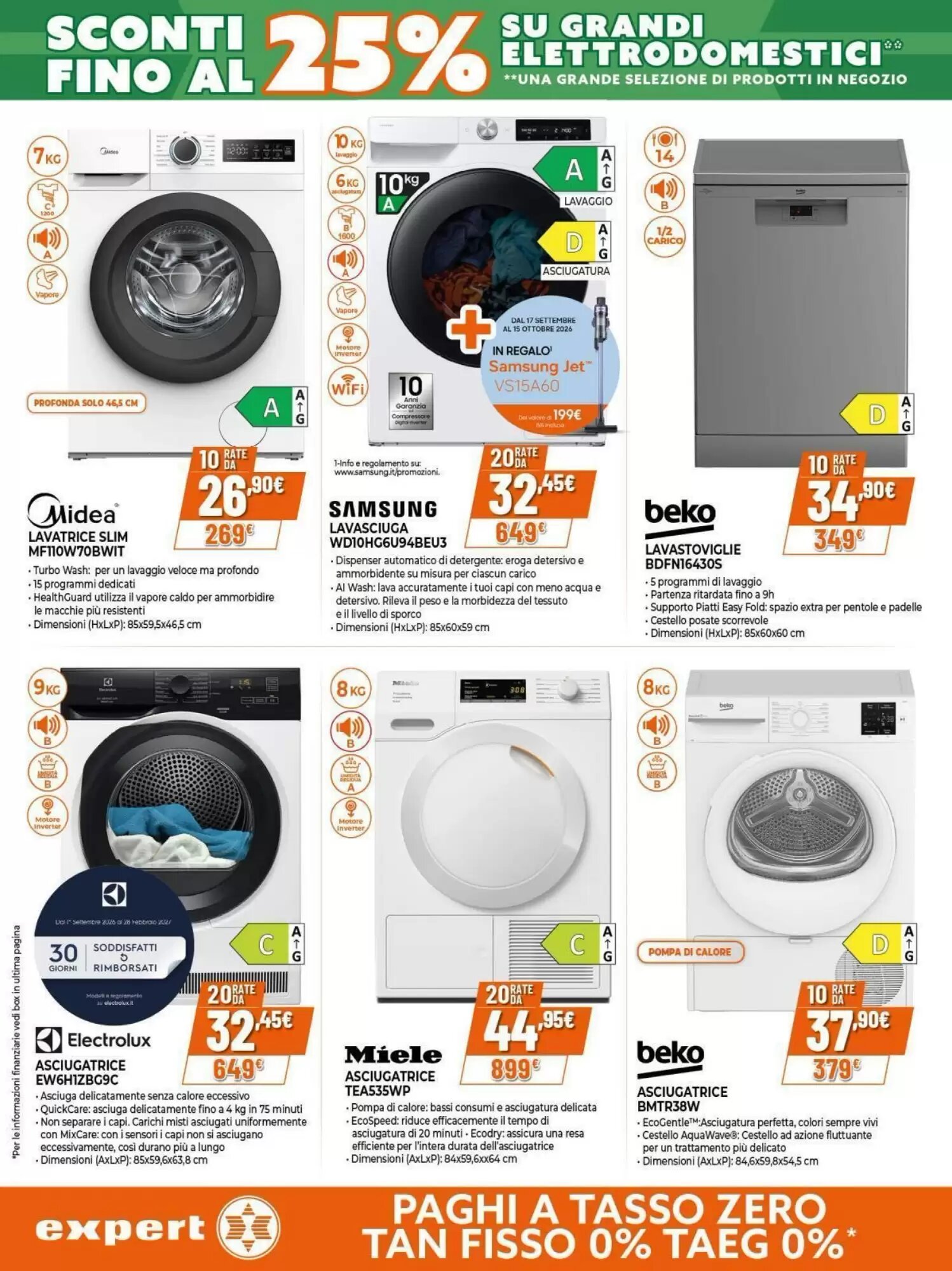 Volantino promozionale Expert  valide dal 24/09/2026 - Pagina 3.