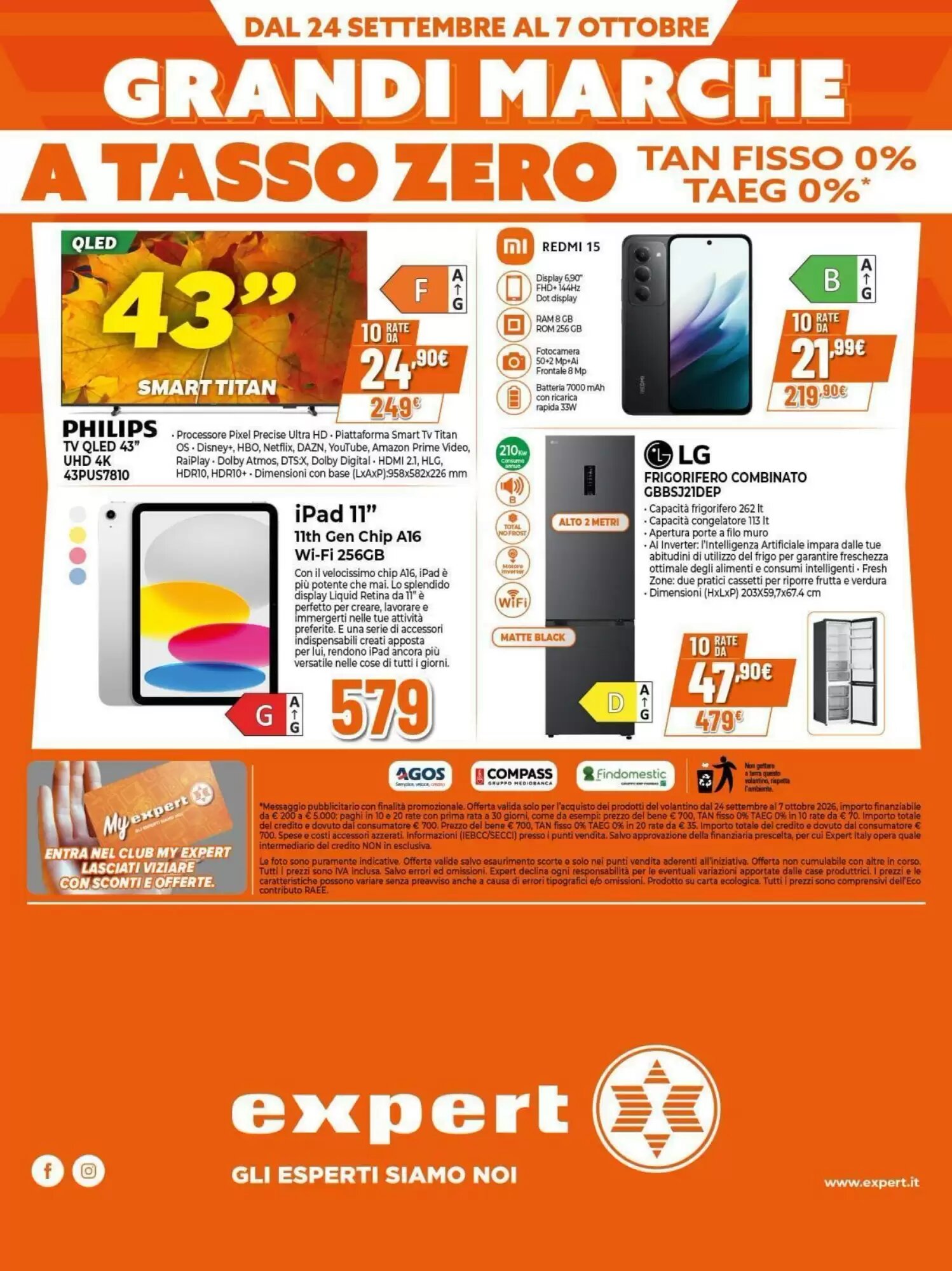 Volantino promozionale Expert  valide dal 24/09/2026 - Pagina 34.